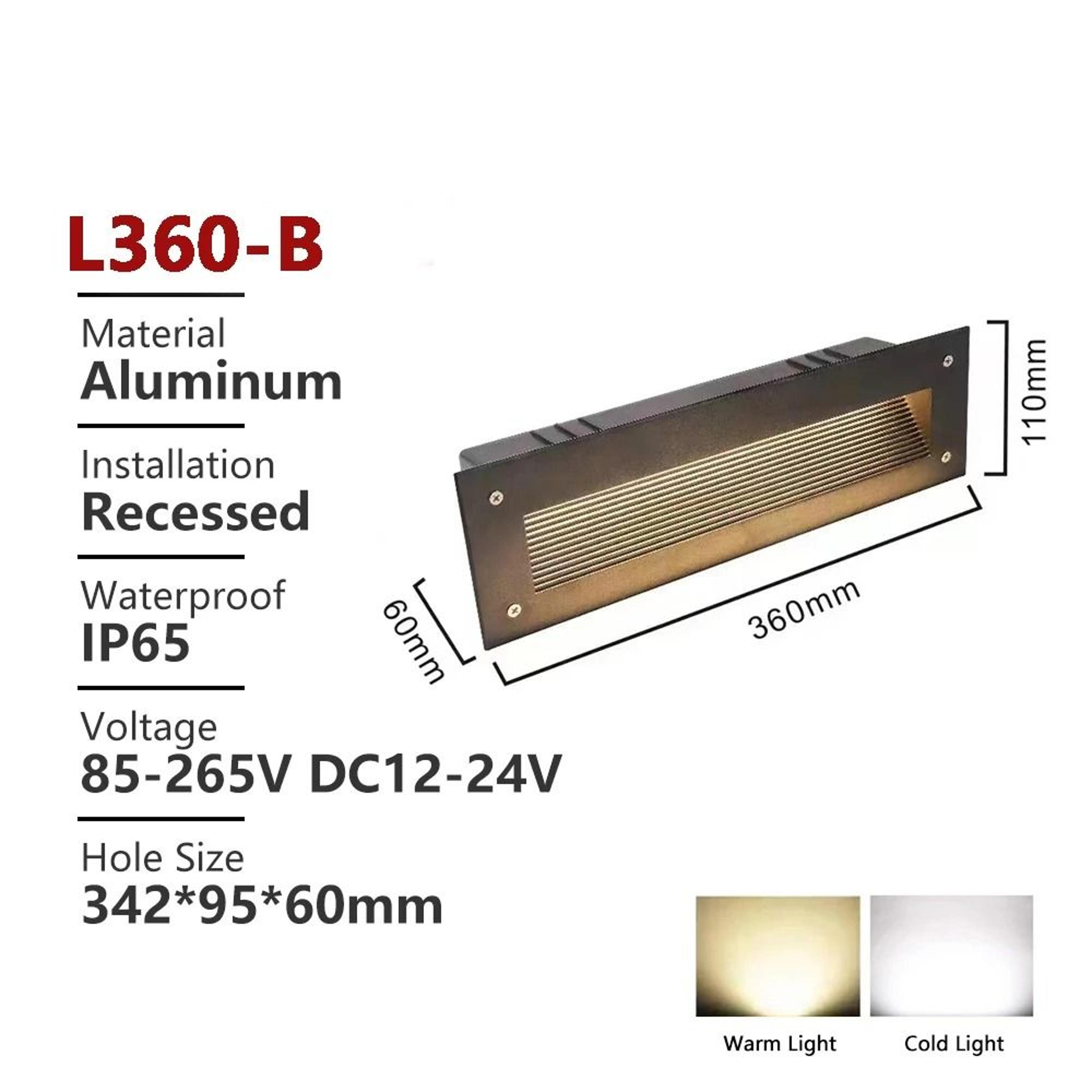 Waterproof Outdoor LED Stair Light For Fence And Balcony 7