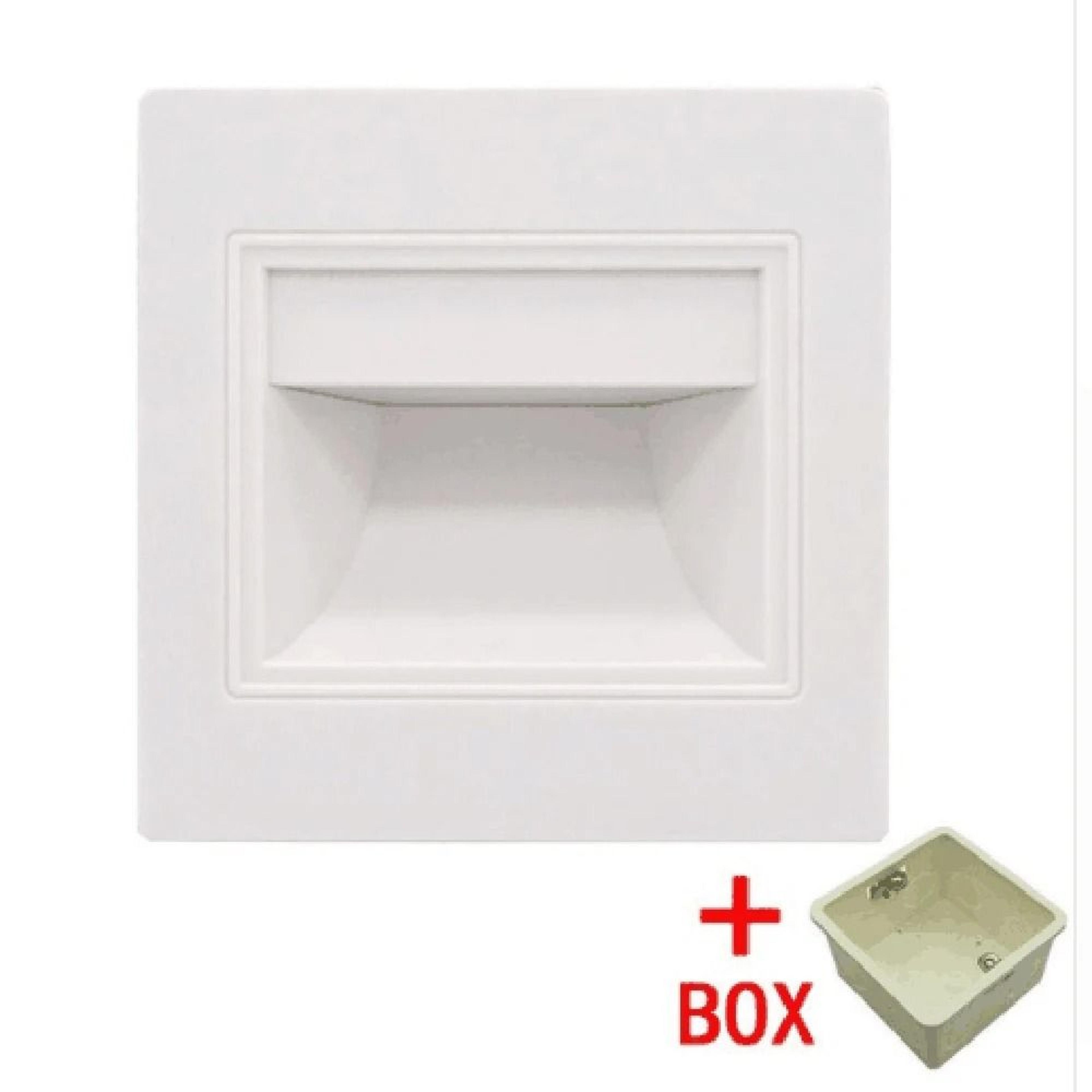 Recessed LED Stair Step Wall Light For Hallway And Bedroom 6
