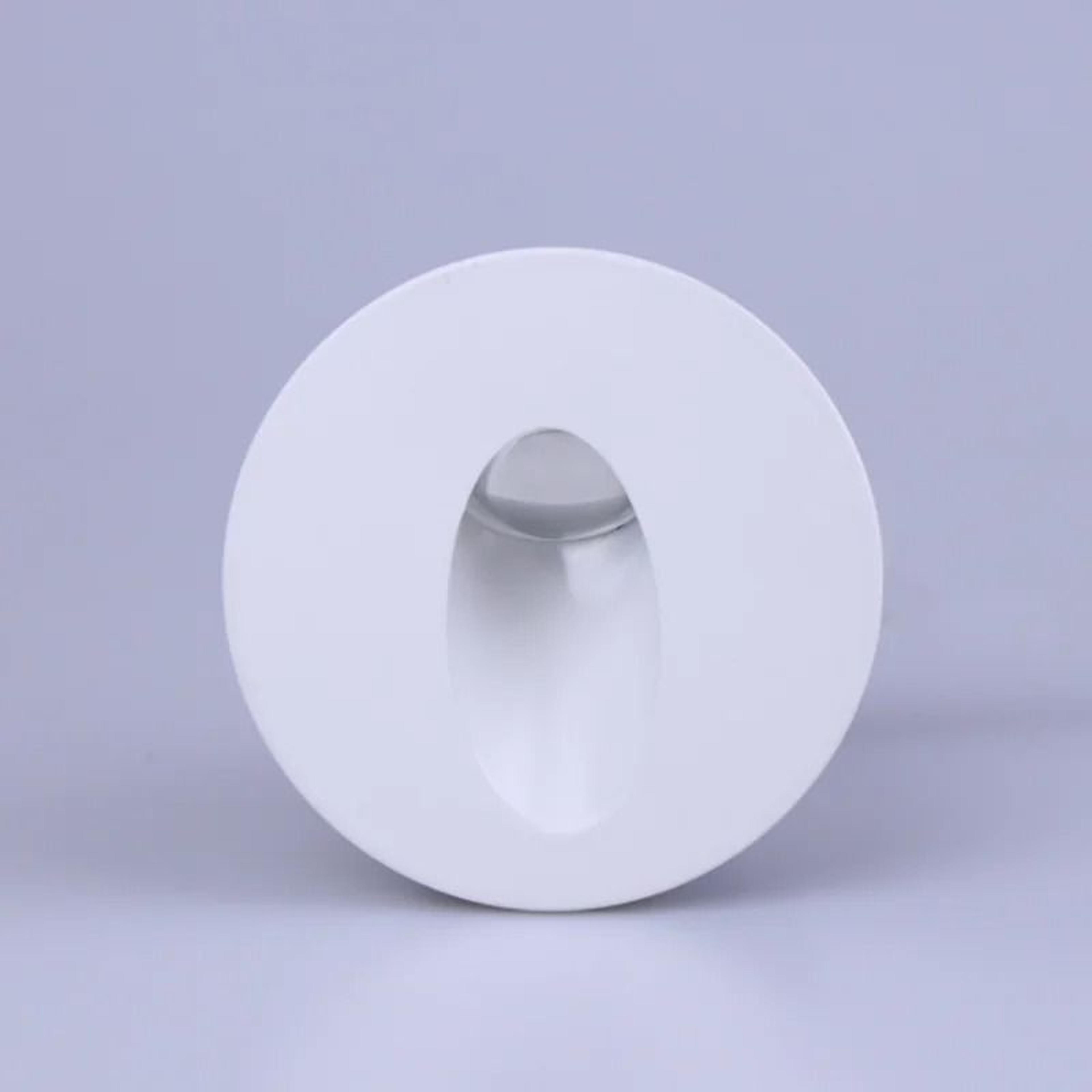 Round Recessed LED Stair Step Wall Light With Mounting Box 2