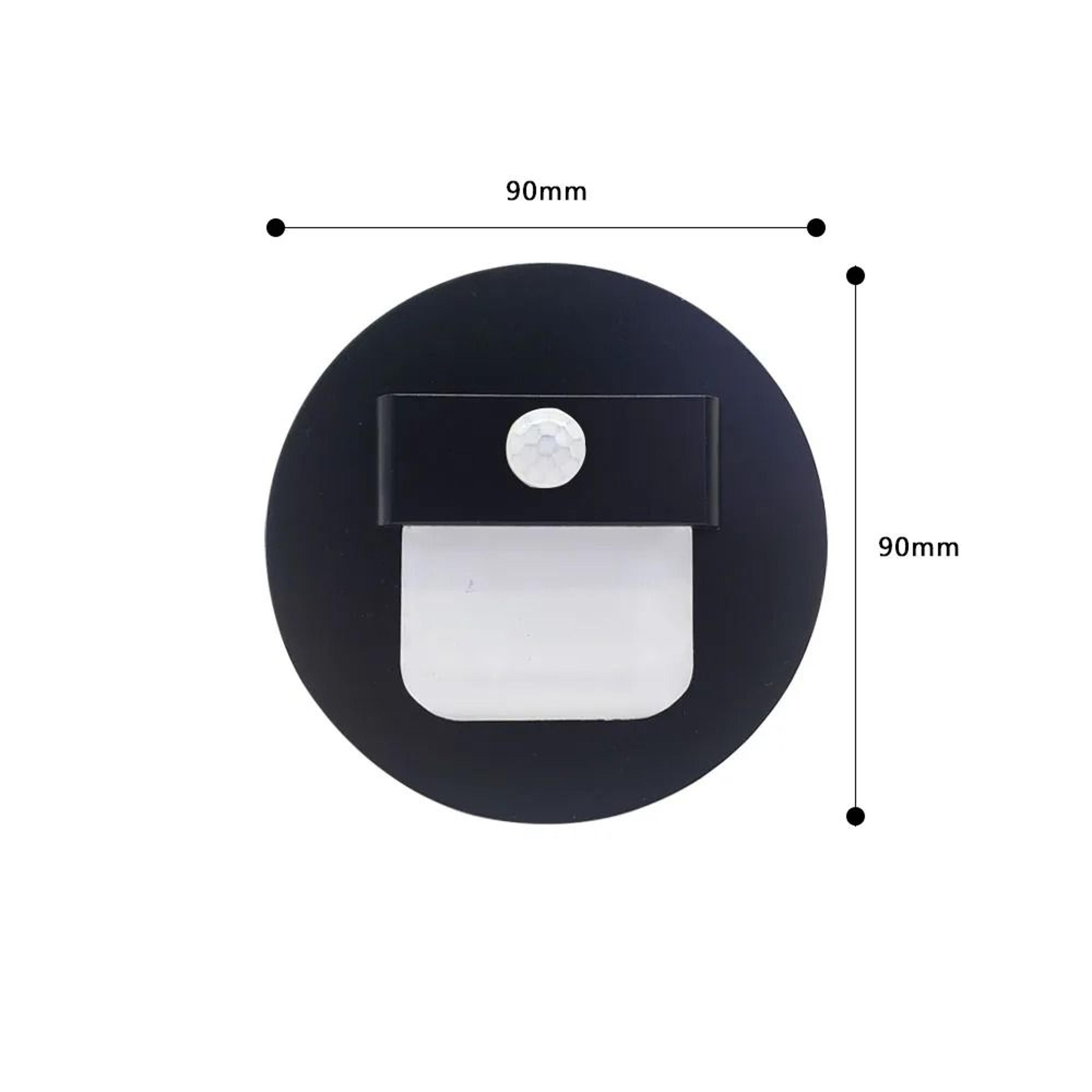 Recessed LED Stair Step Light With Motion Sensor And Mounting Box 4