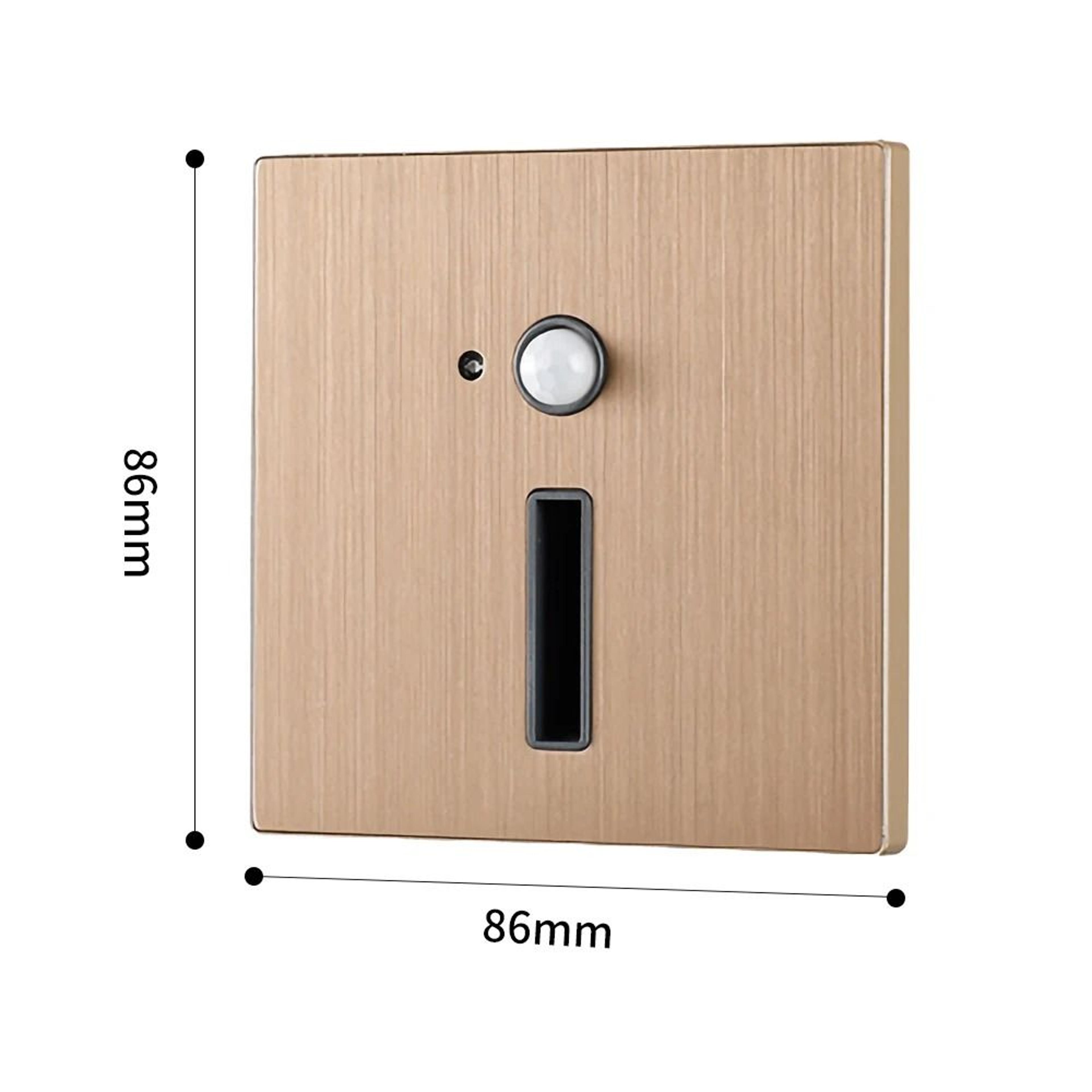 Automatic Recessed LED Stair Light With Motion Sensor For Bedroom And Closet 7