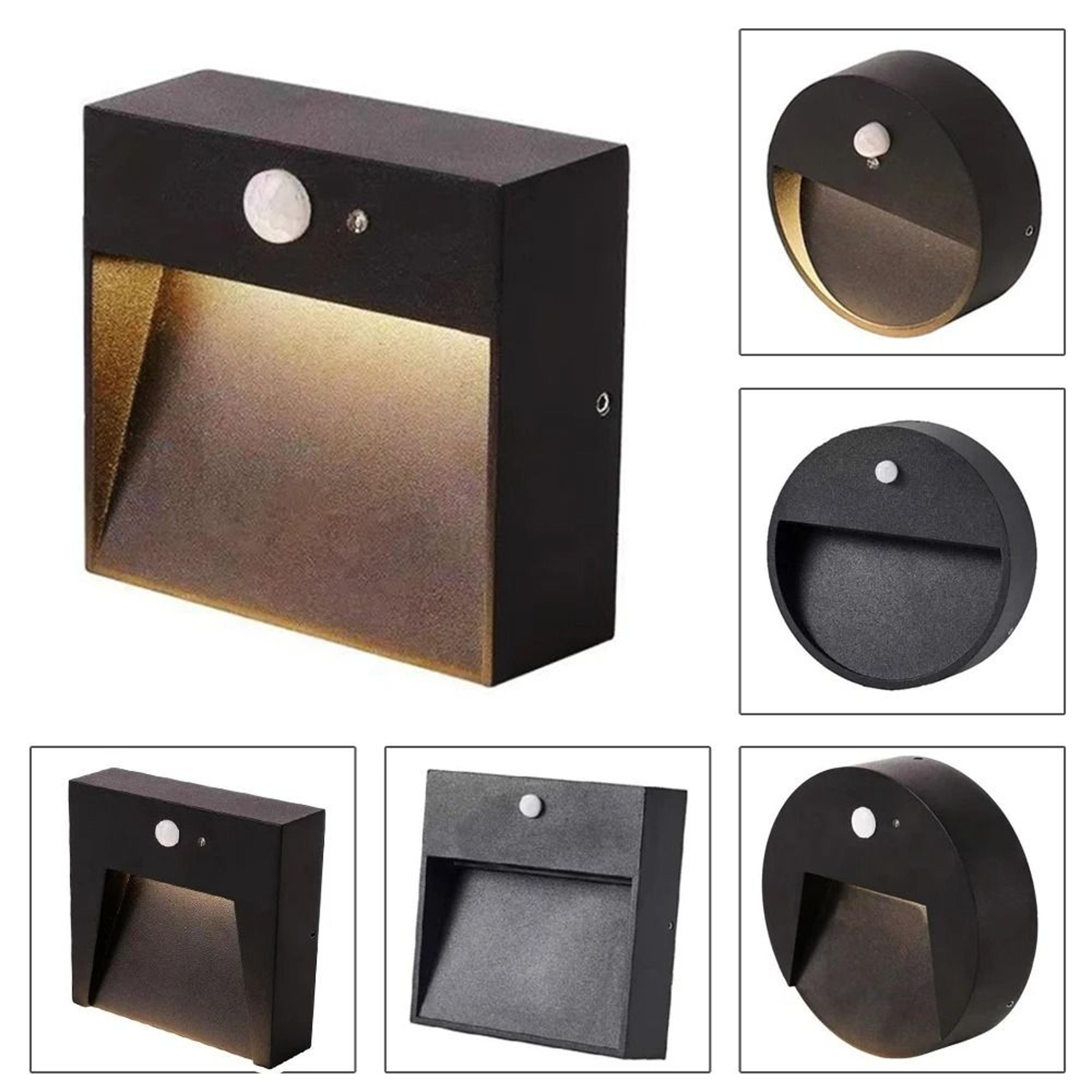 Waterproof Outdoor Motion Sensor LED Stair Wall Light For Garden 7
