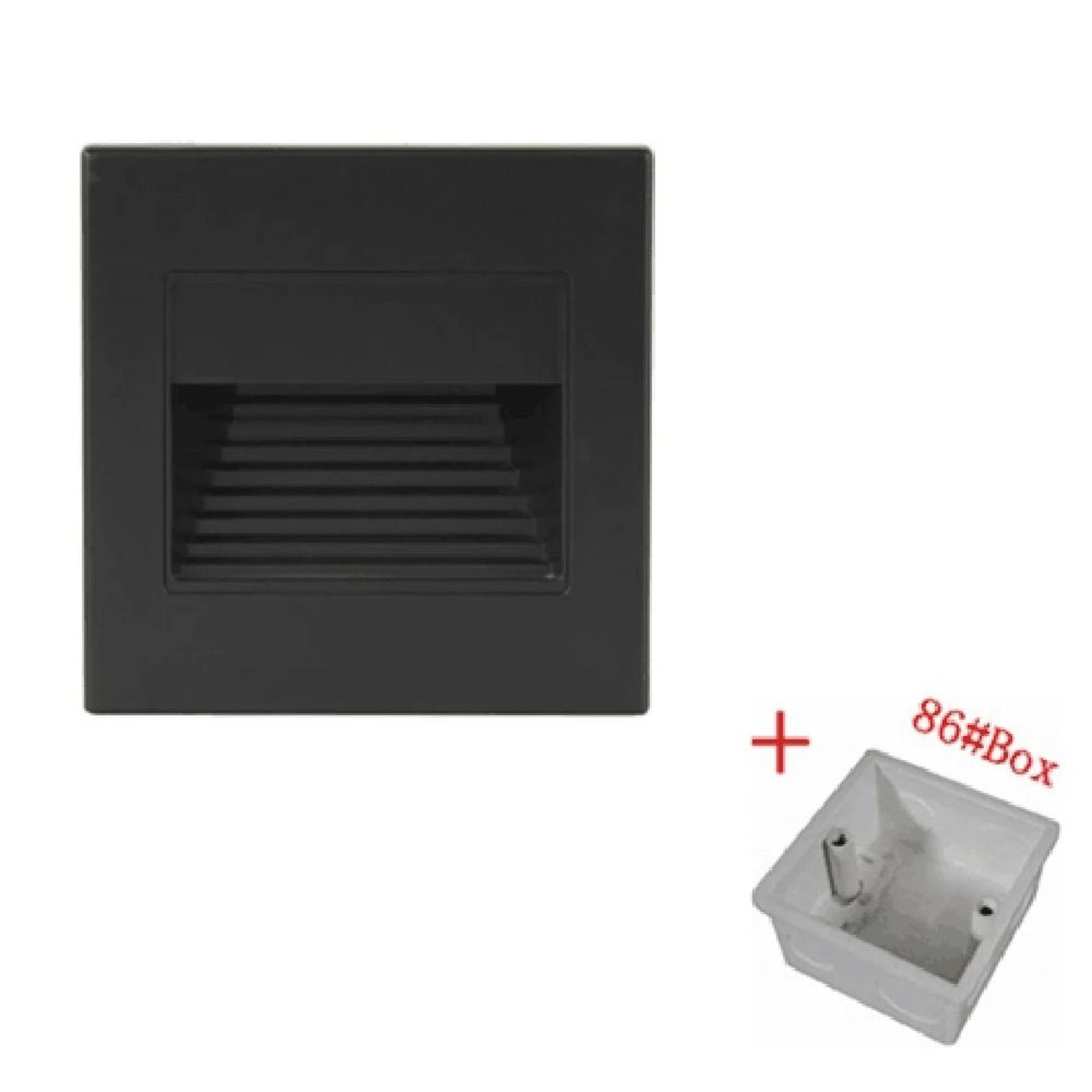 Modern Recessed LED Stair Step Wall Light For Kitchen And Balcony 5