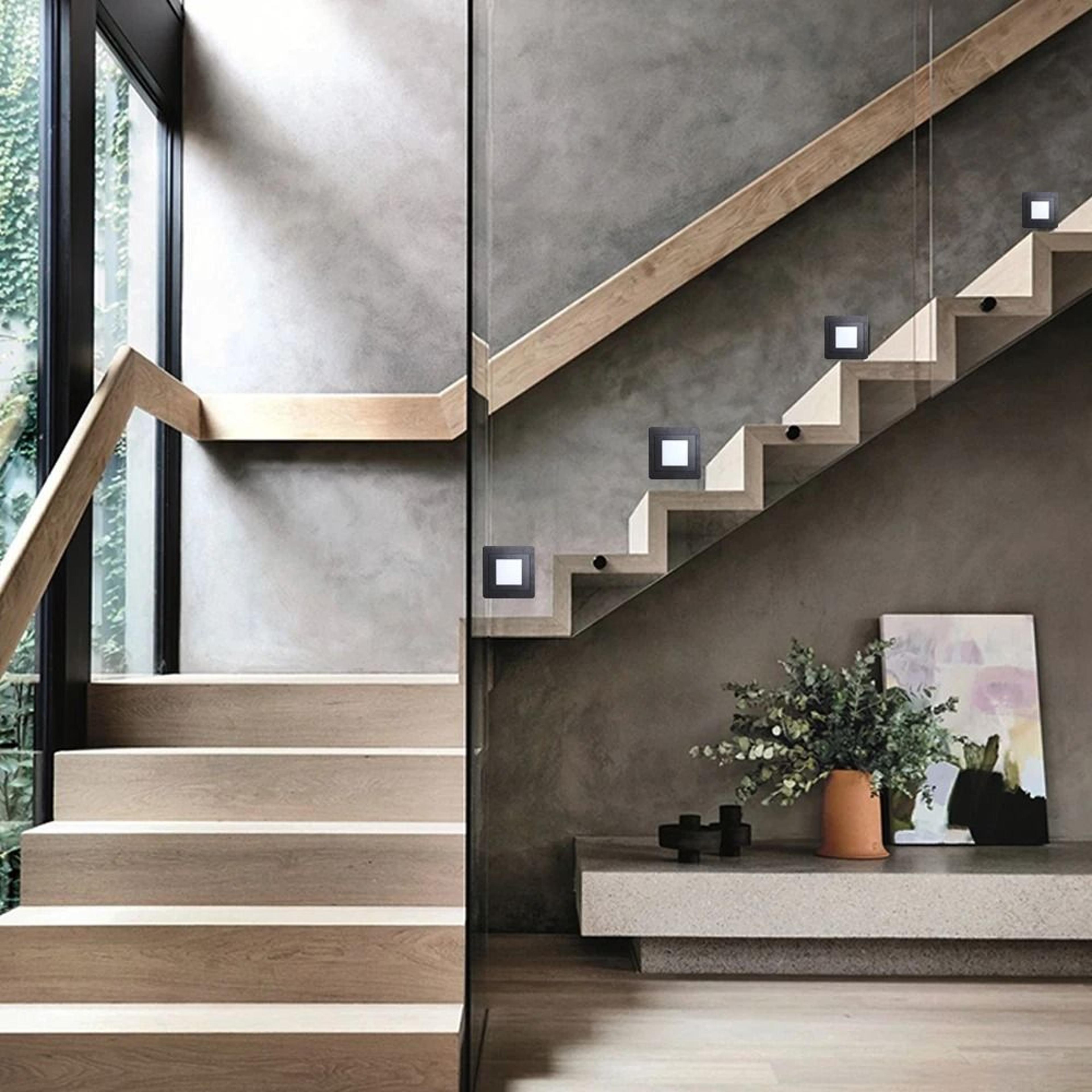 Smart Recessed LED Sensor Night Light For Stairs And Hallways 9