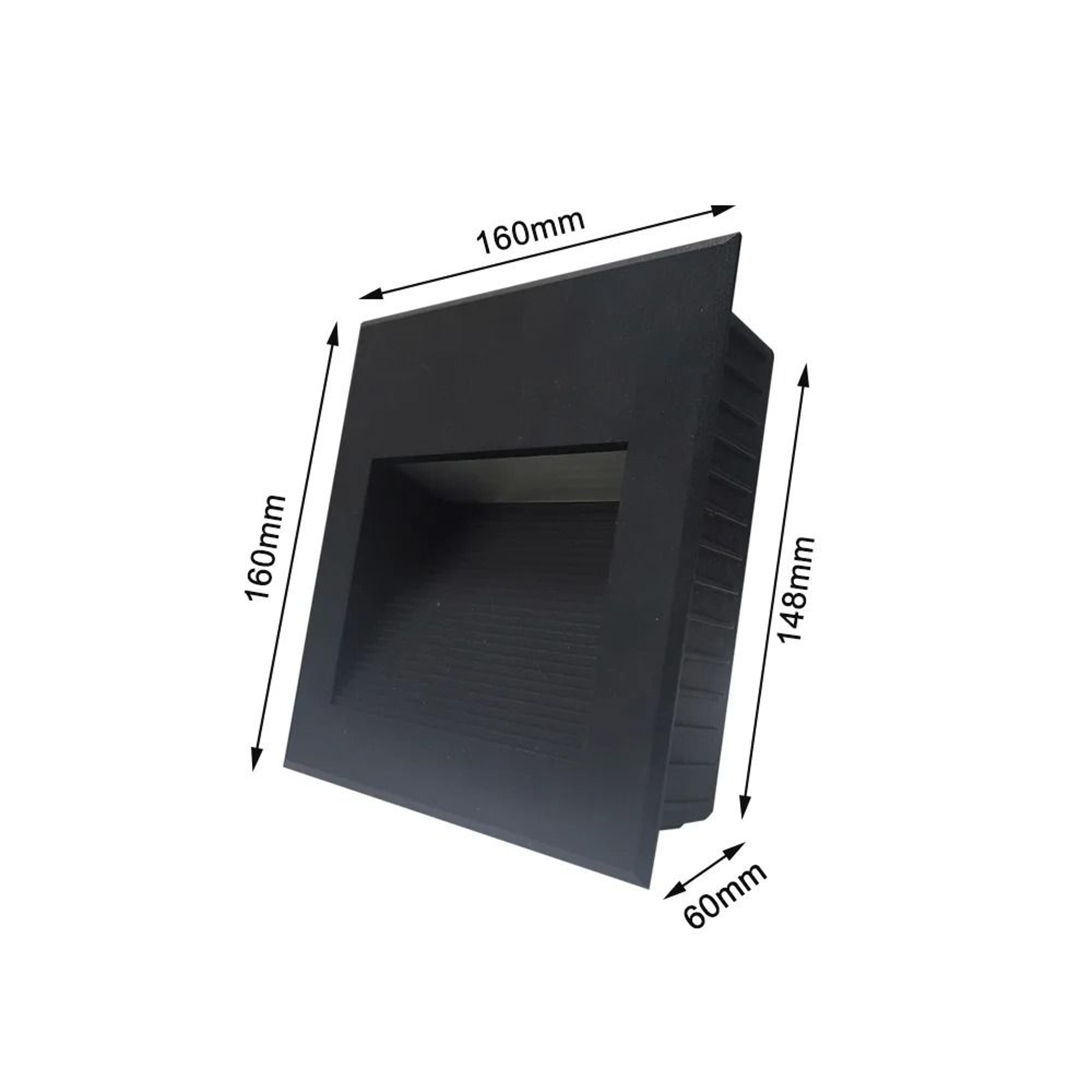 Large Waterproof Outdoor LED Stair Step Wall Light For Balcony And Entrance 6