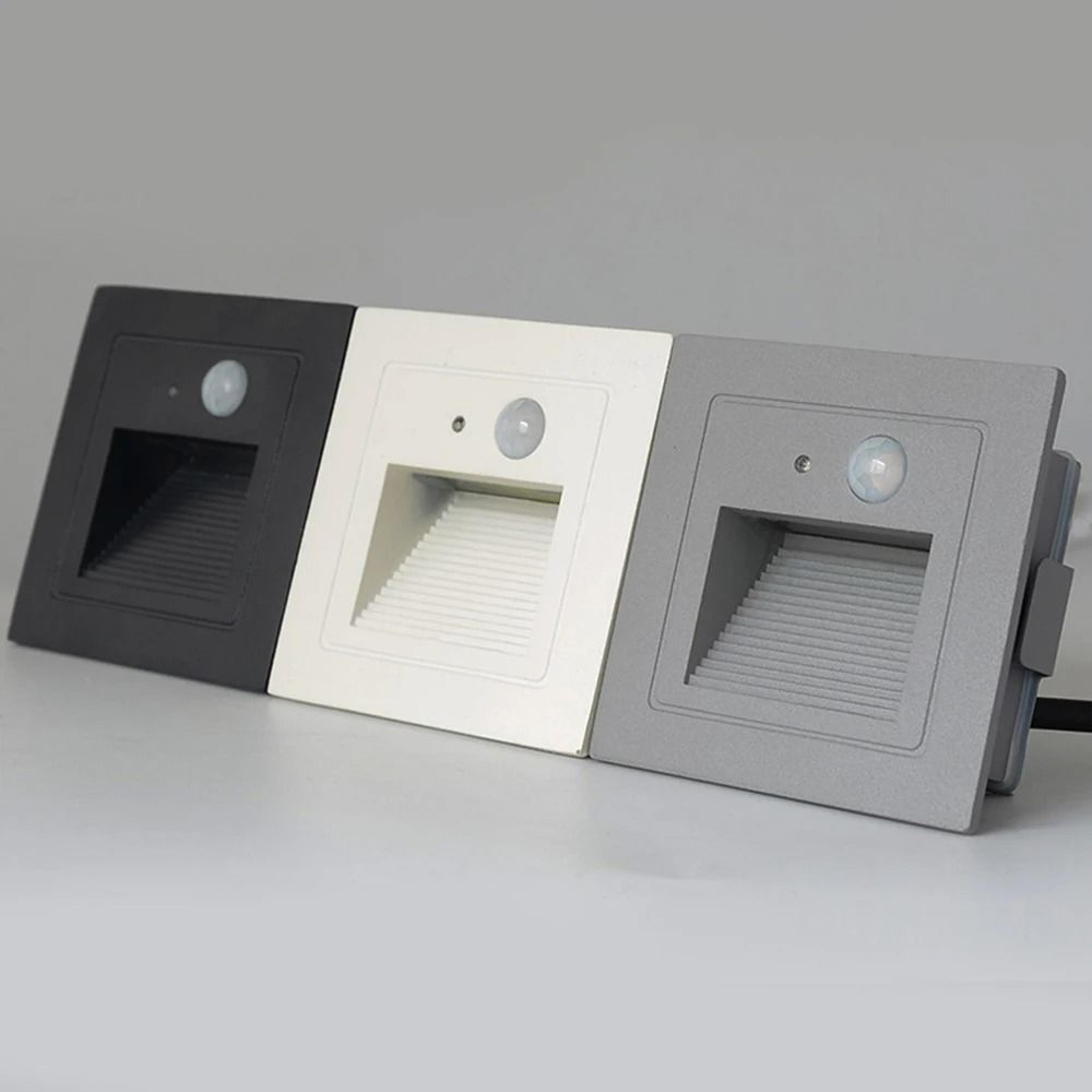 waterproof recessed led stair light with motion sensor for garden and yard