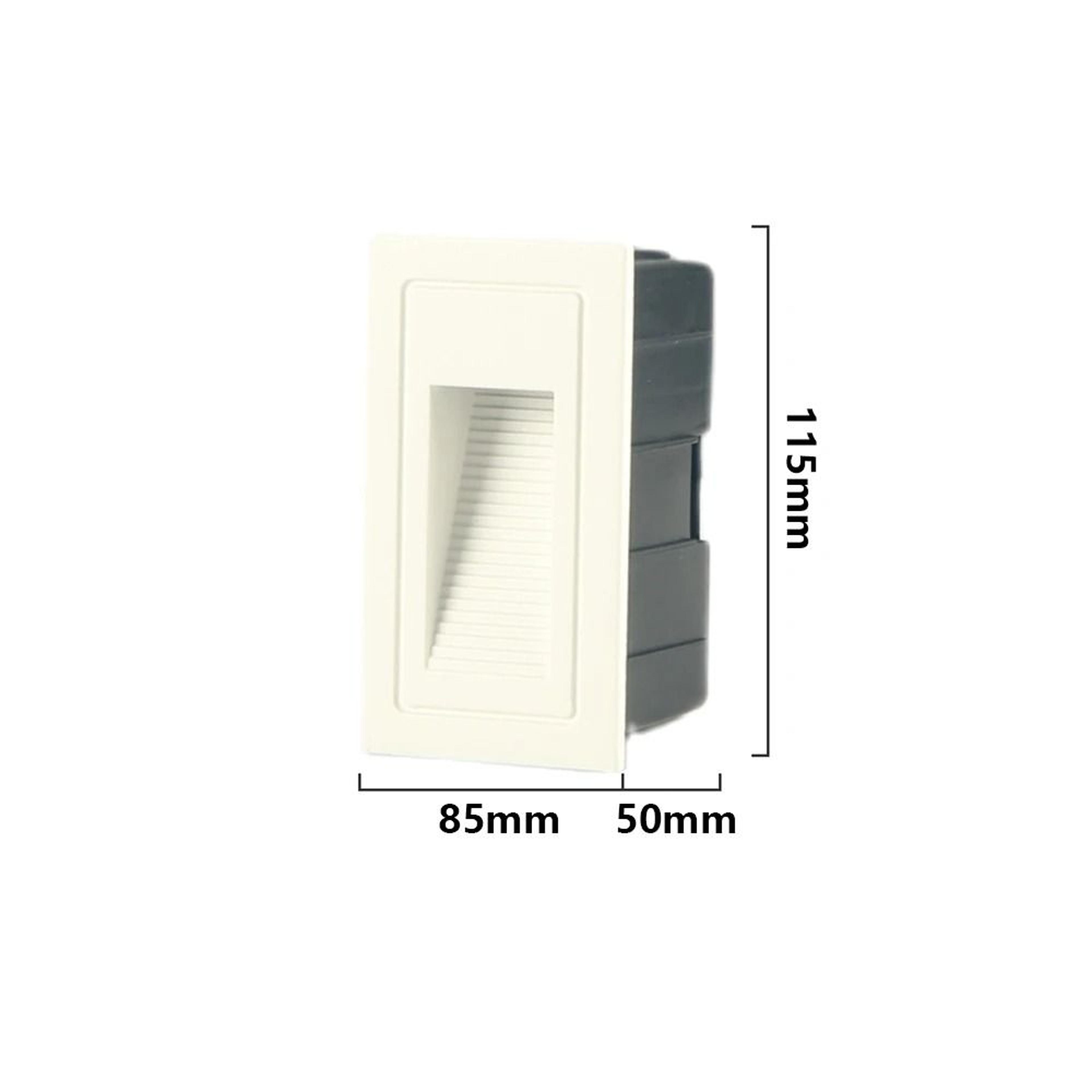 Waterproof Recessed LED Stair Step Light For Outdoor Decks And Balconies 2