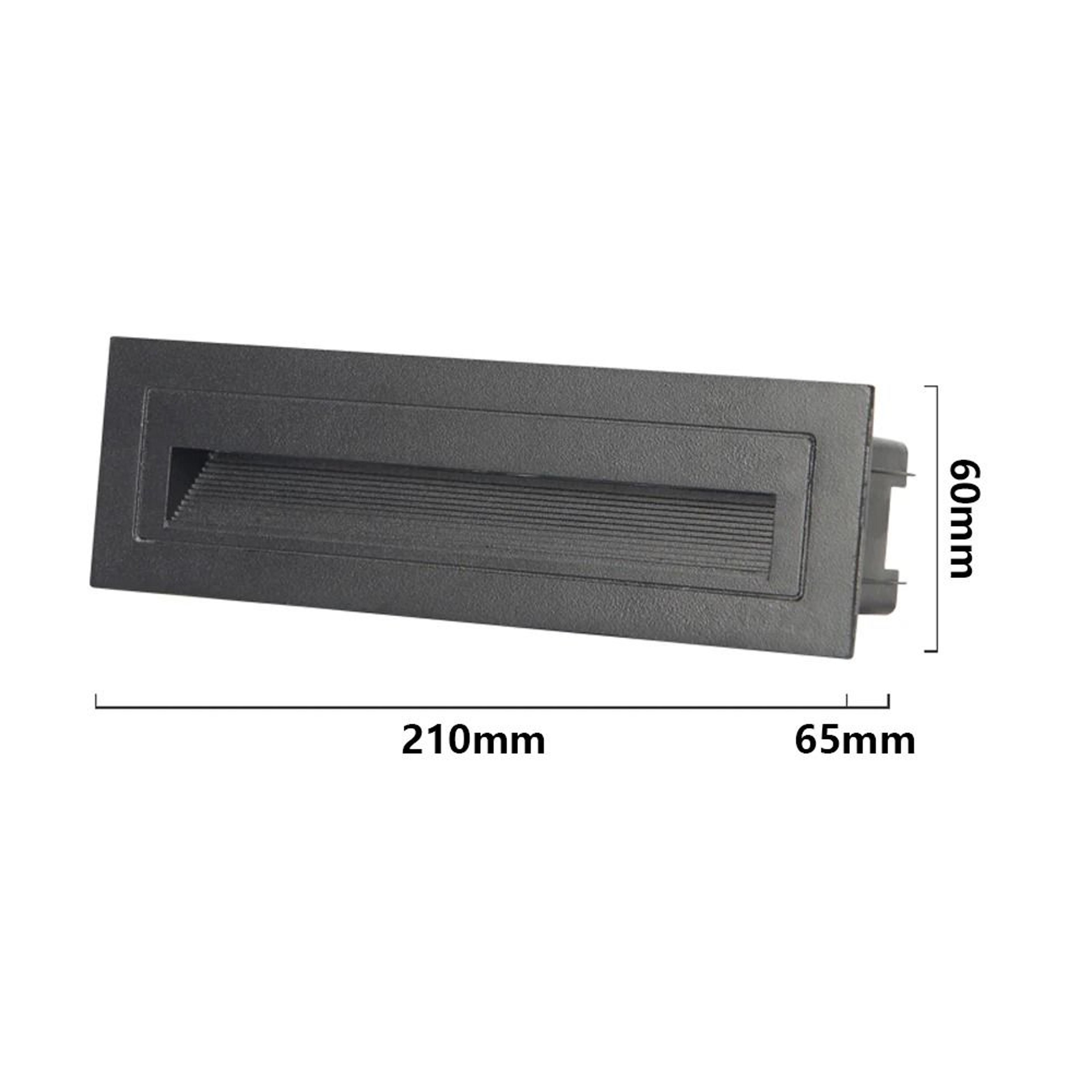 Waterproof Recessed LED Stair Step Light For Outdoor Decks And Balconies 5