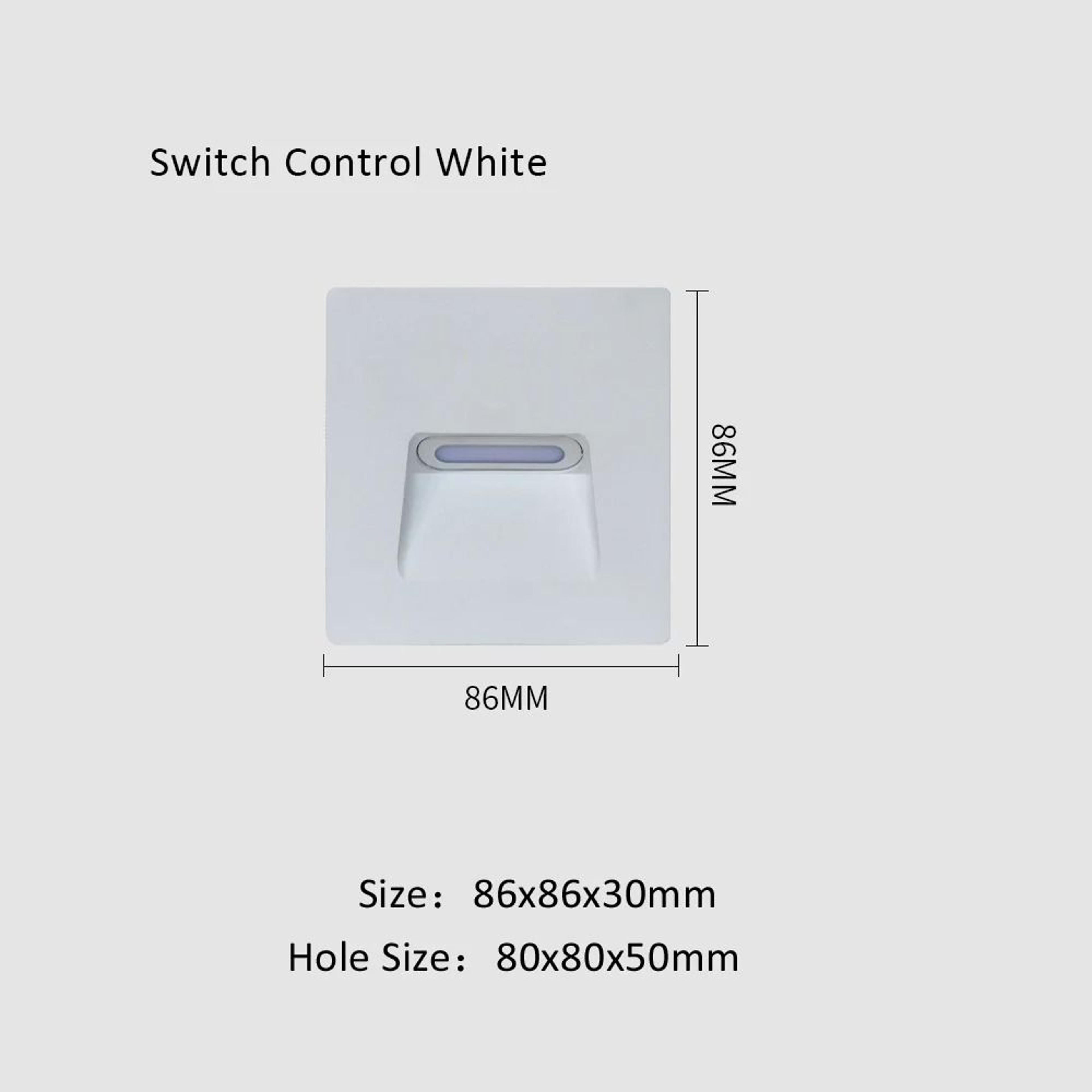 Waterproof Recessed LED Stair Light With Motion Sensor And Soft Fade Lighting 2