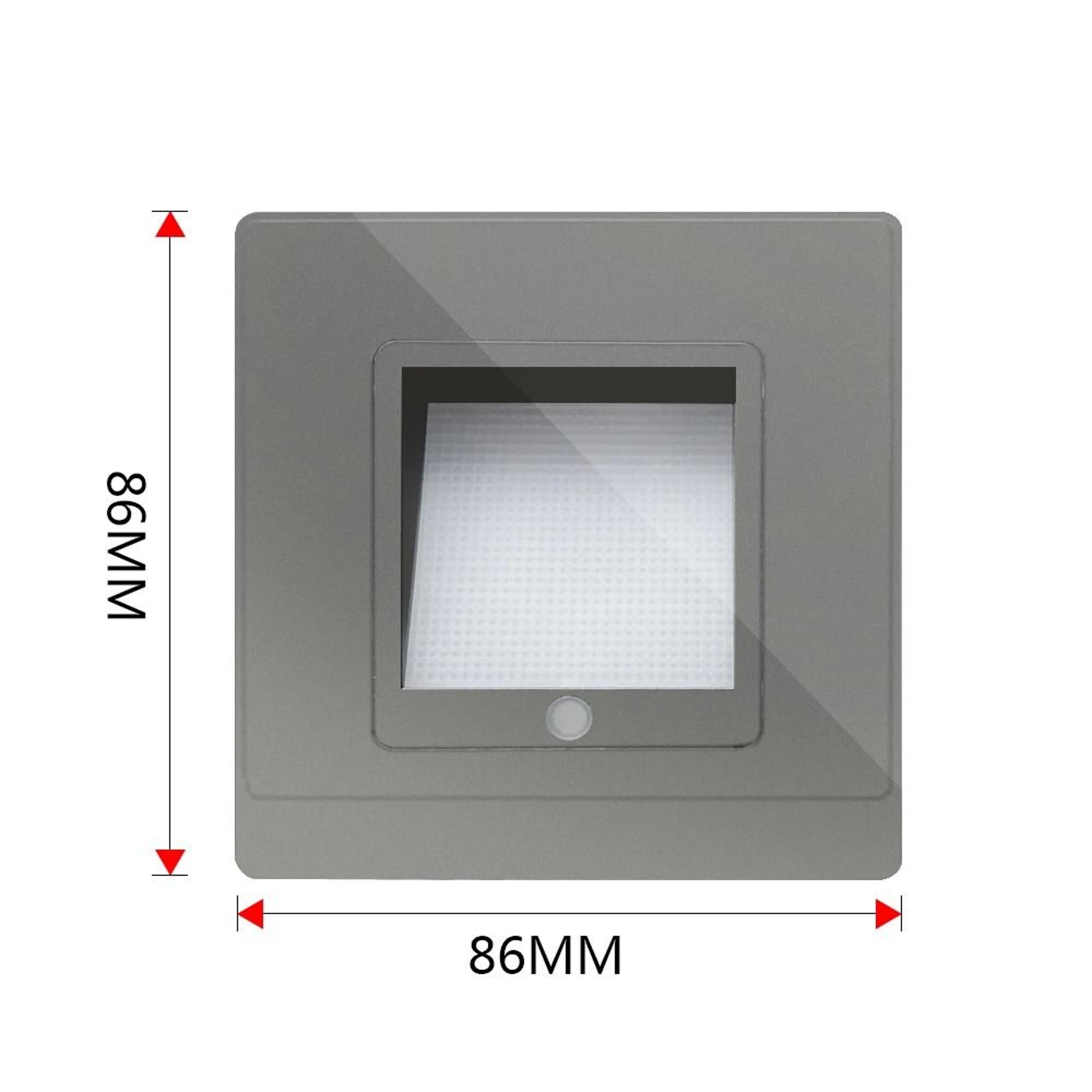 Radar Motion Sensor LED Stair Light For Bedroom And Closet 4