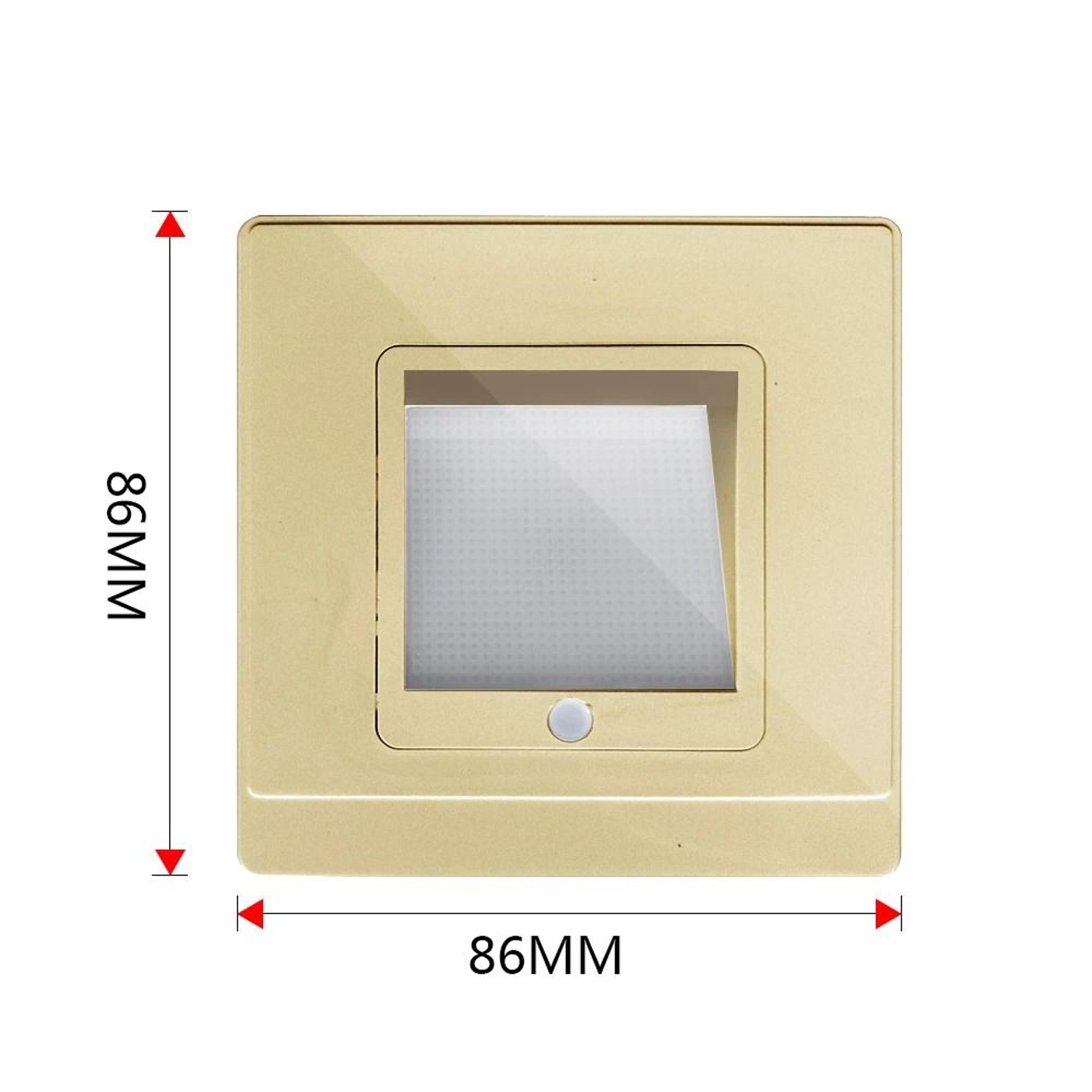 Radar Motion Sensor LED Stair Light For Bedroom And Closet 3