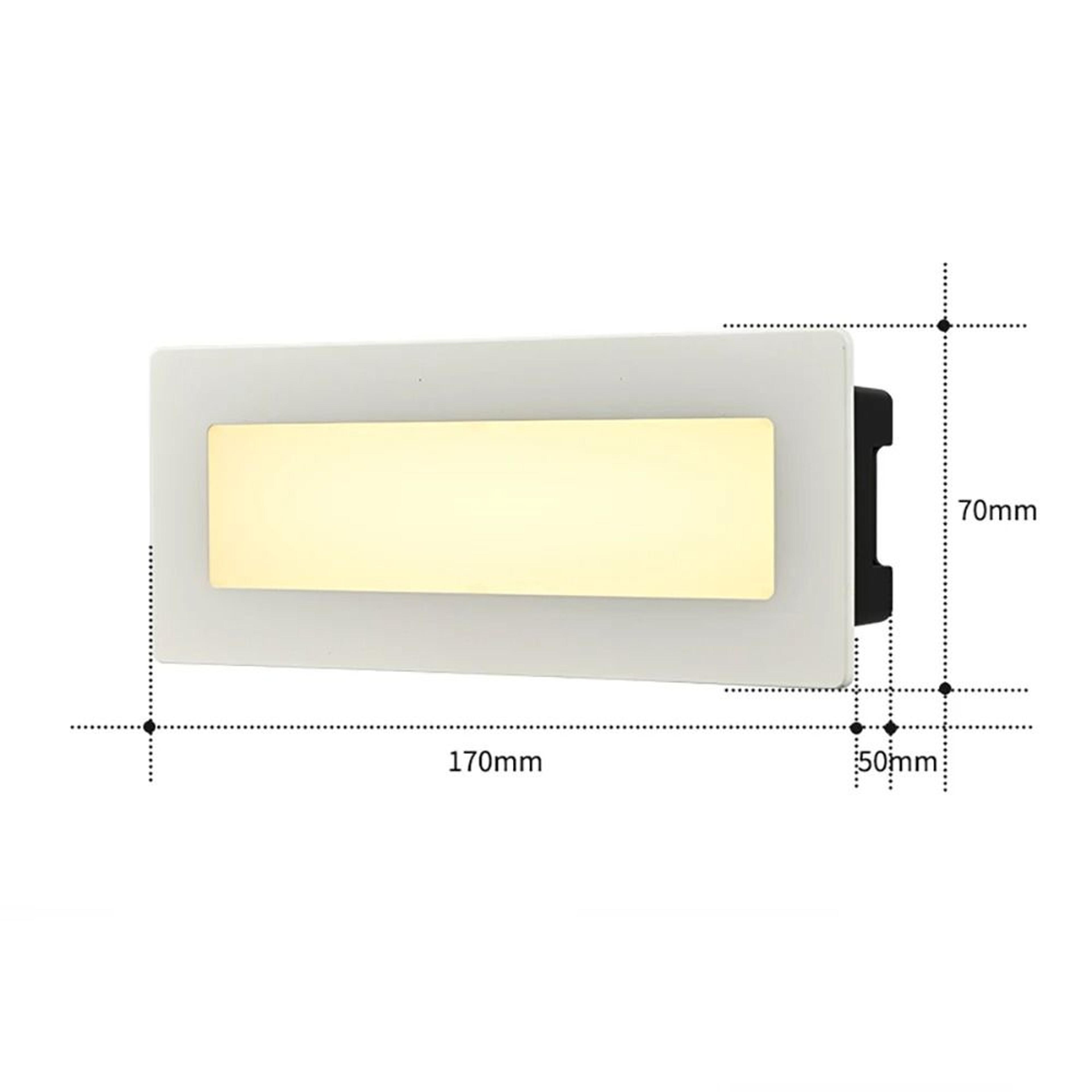 IP65 Waterproof Recessed LED Outdoor Stair Step Light For Garden And Pathways 5
