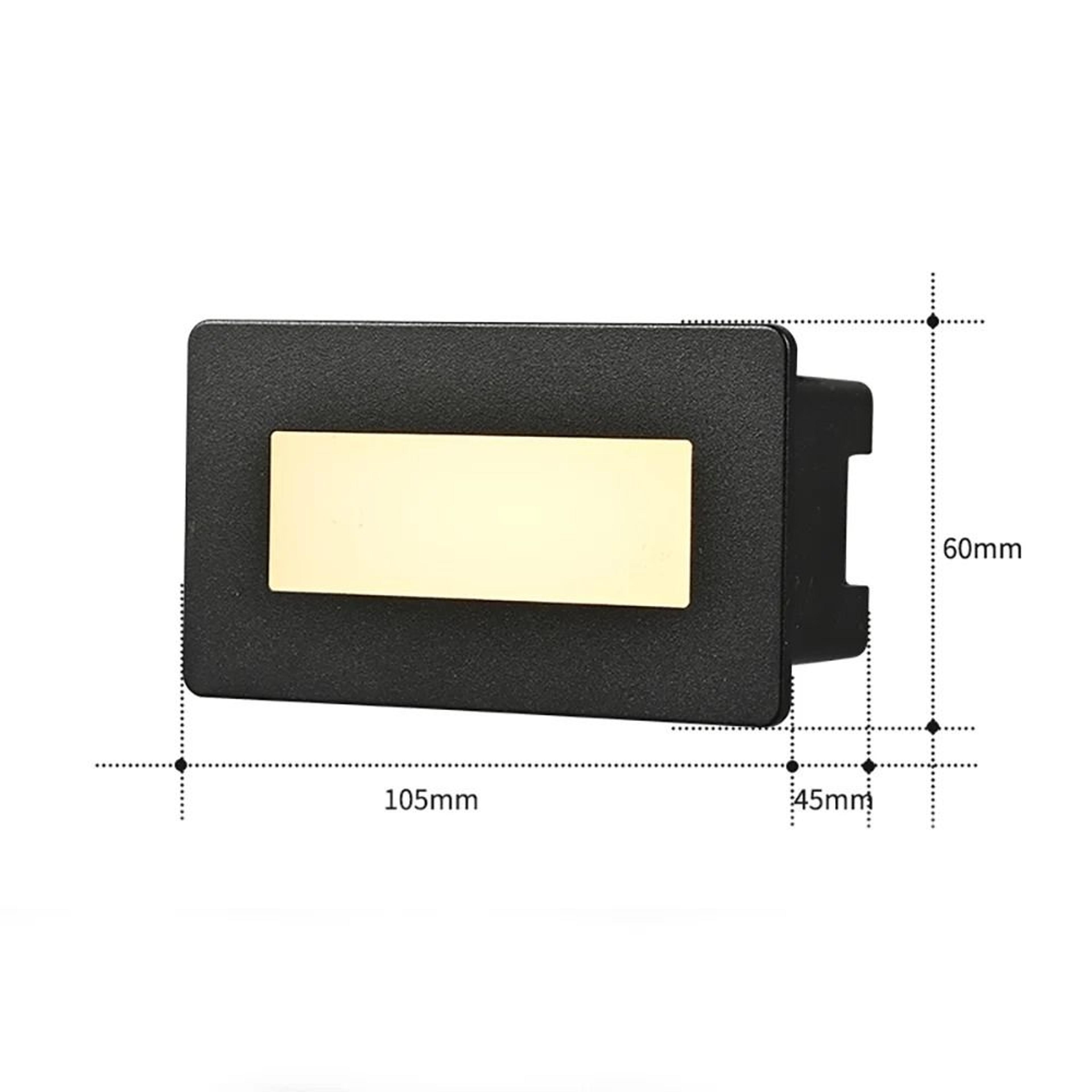 IP65 Waterproof Recessed LED Outdoor Stair Step Light For Garden And Pathways 1