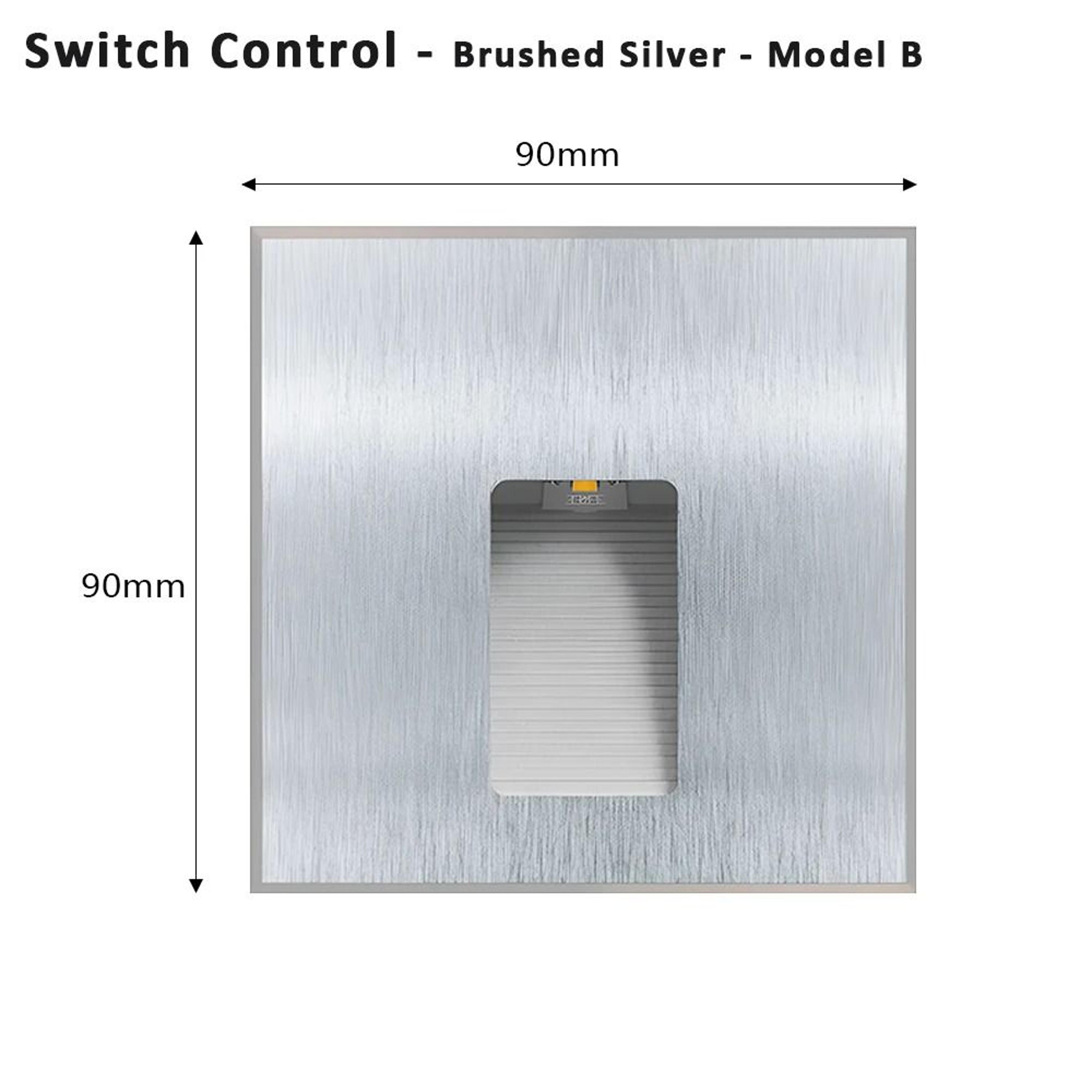 Aluminum LED Motion Sensor Stair Wall Light For Bathroom And Kitchen 8