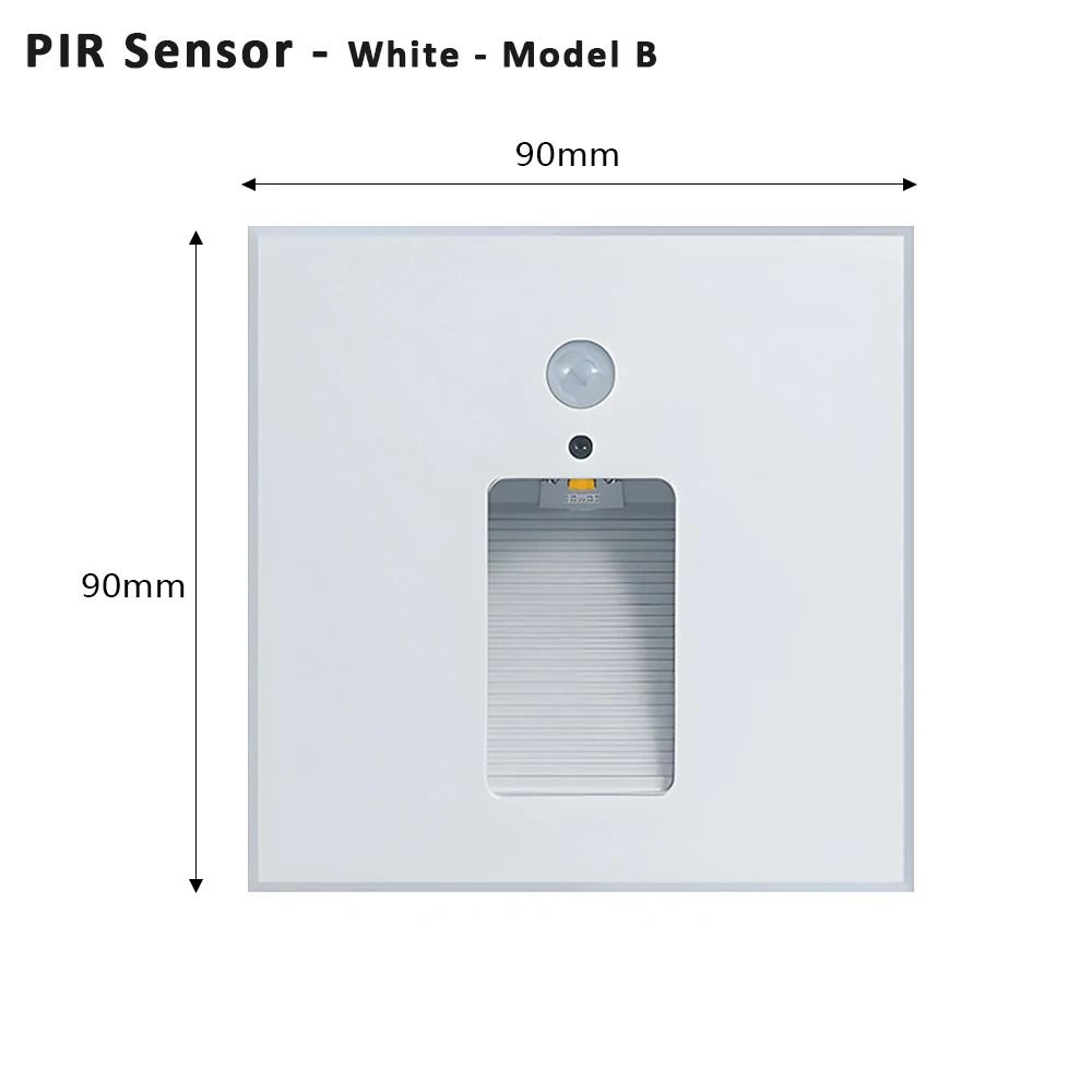 Aluminum LED Motion Sensor Stair Wall Light For Bathroom And Kitchen 13
