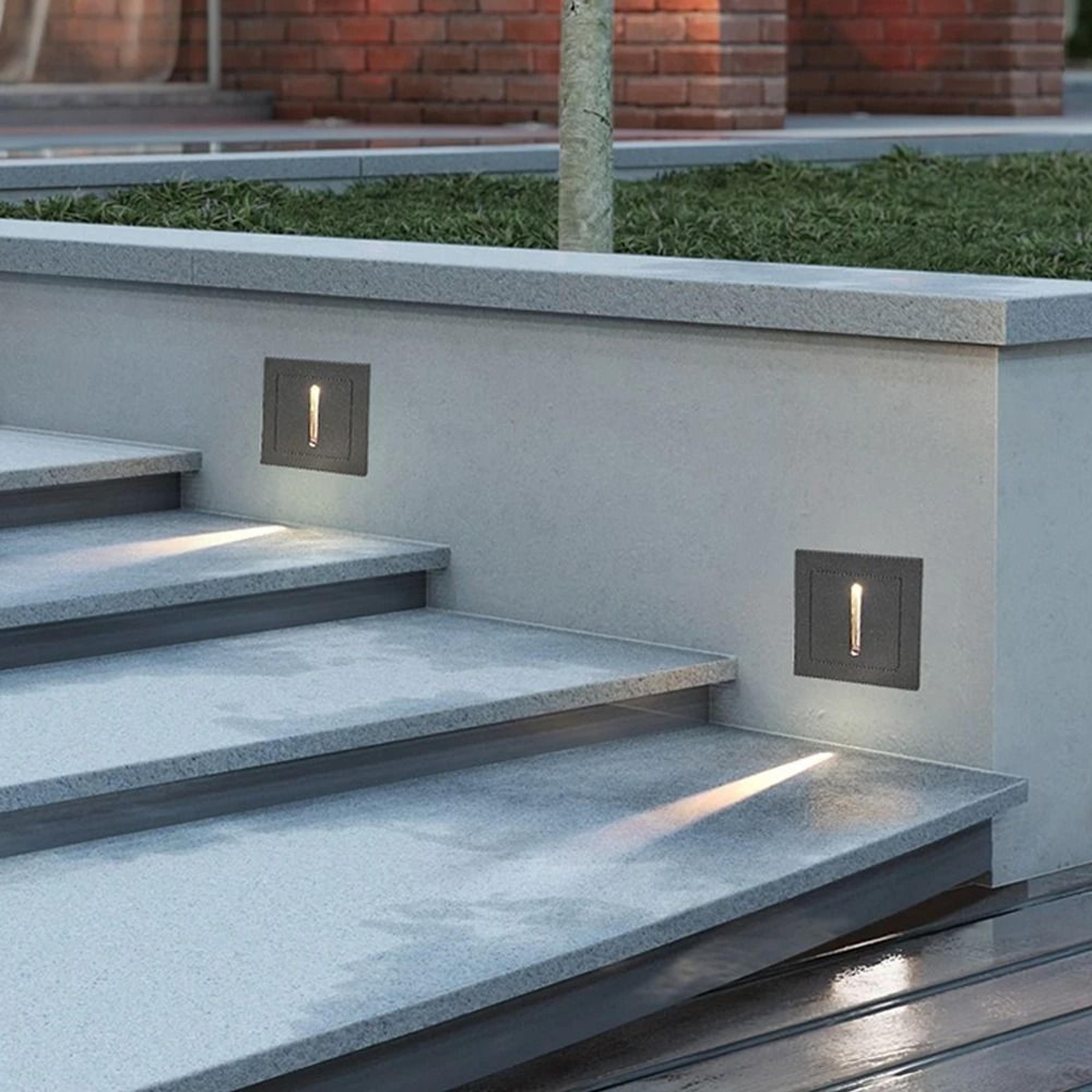 Waterproof Recessed LED Outdoor Stair Step Light For Pathways And Fences 11