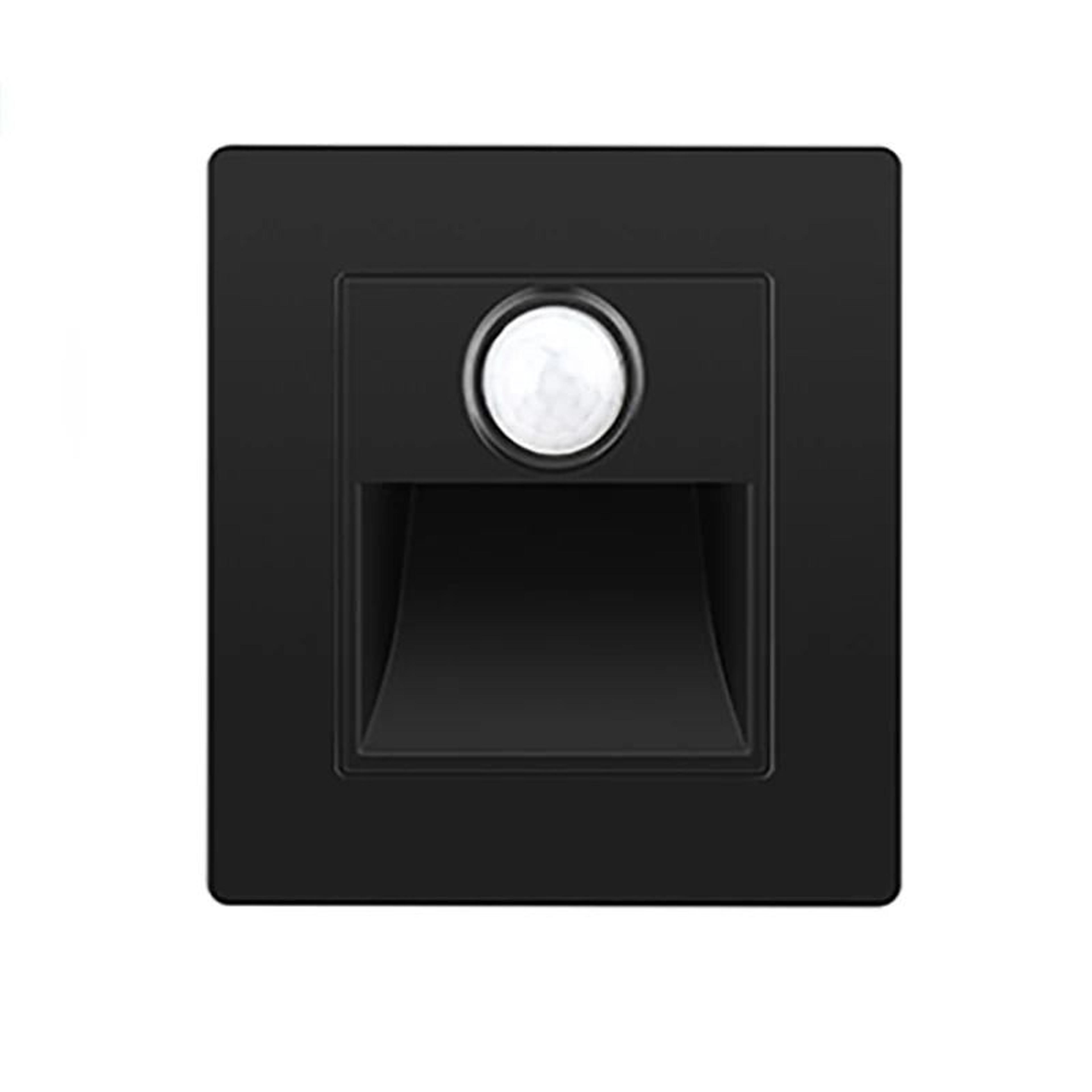 PIR Motion Sensor Recessed LED Stair Step Wall Light For Indoor Use 1