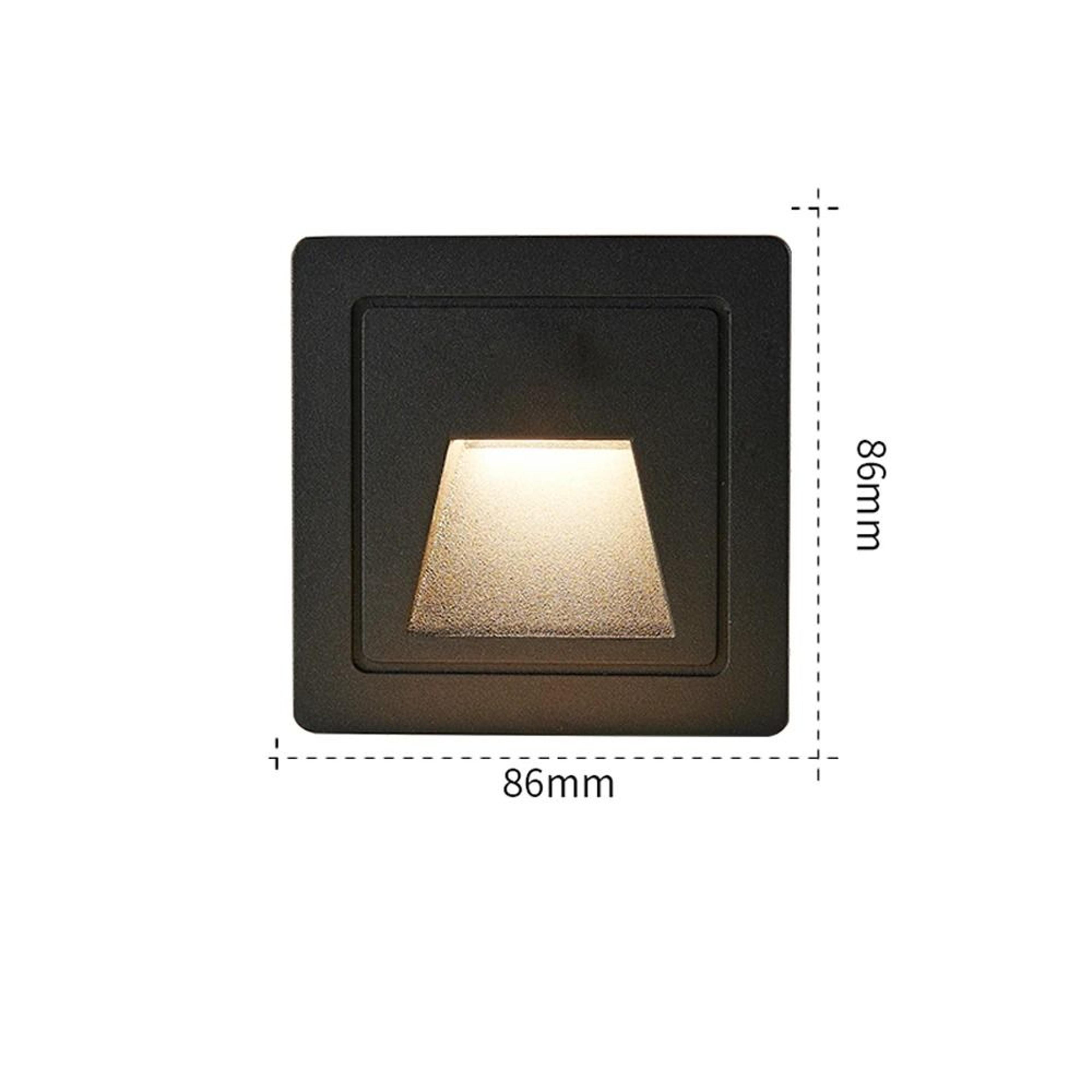 3W IP65 Waterproof LED Motion Sensor Outdoor Stair Step Light 1