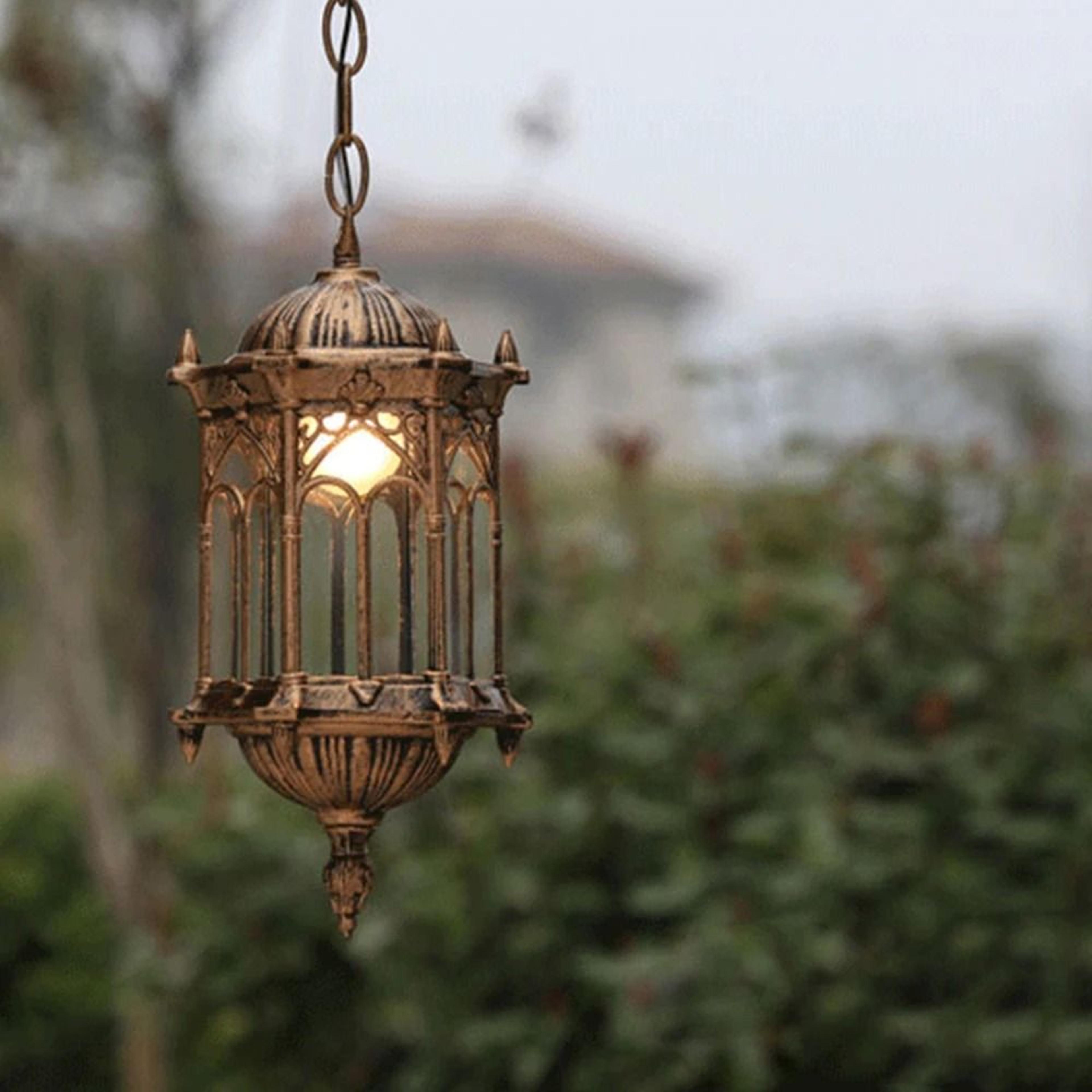 vintage outdoor hanging pendant light for porch garden and patio