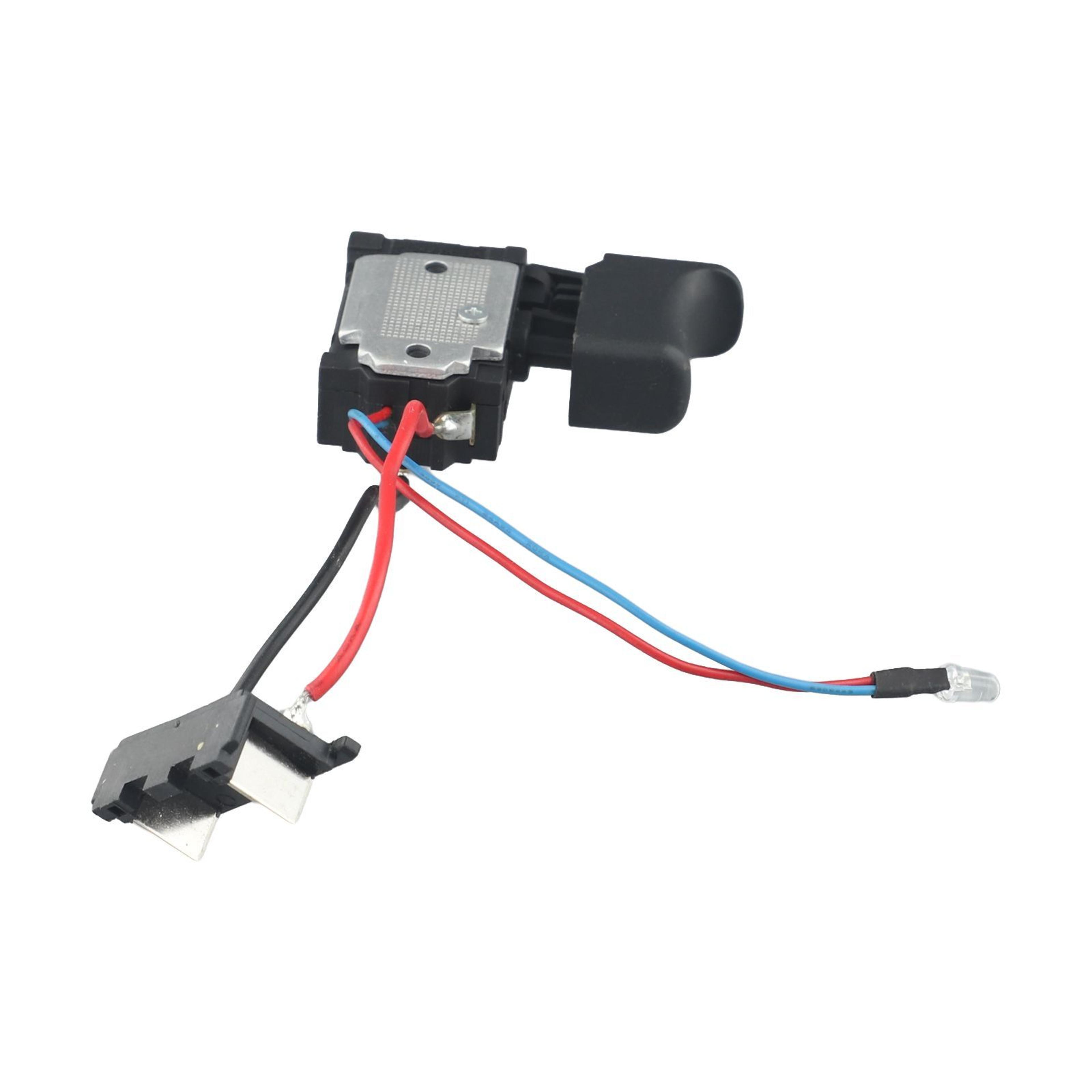 18v 21v cordless drill variable speed trigger switch replacement with lock control
