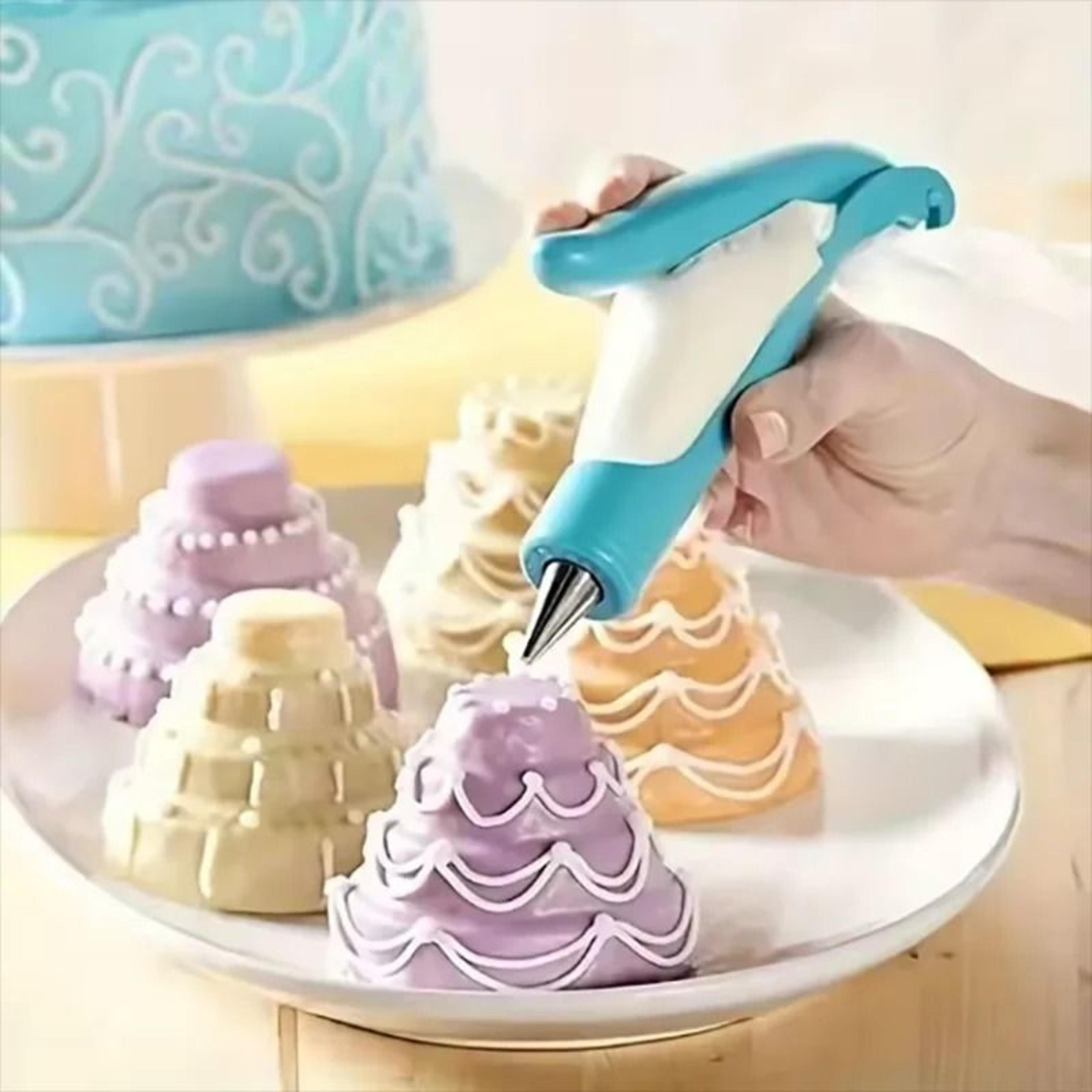 cake decorating pen tool kit with icing piping gun for baking