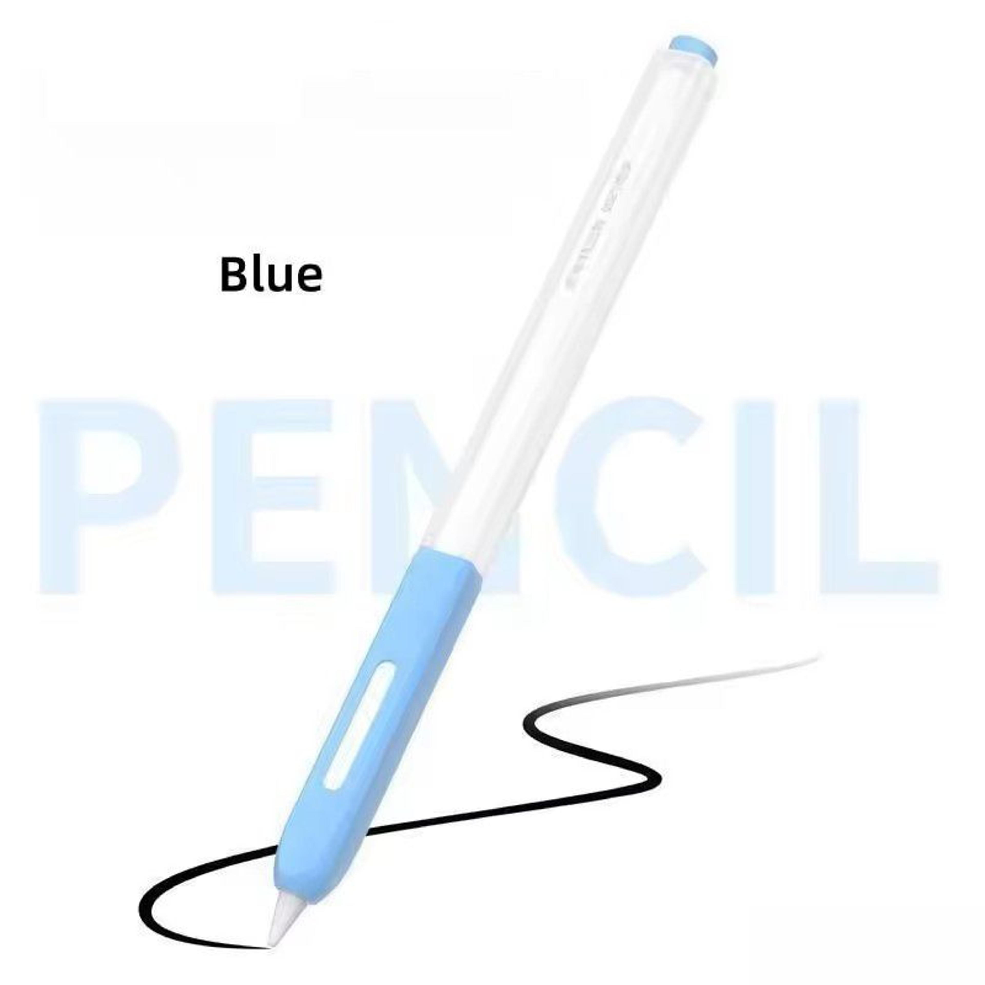 Clear Silicone Apple Pencil Case Sleeve With Tip Cap For Apple Pencil Pro  2nd Gen 7