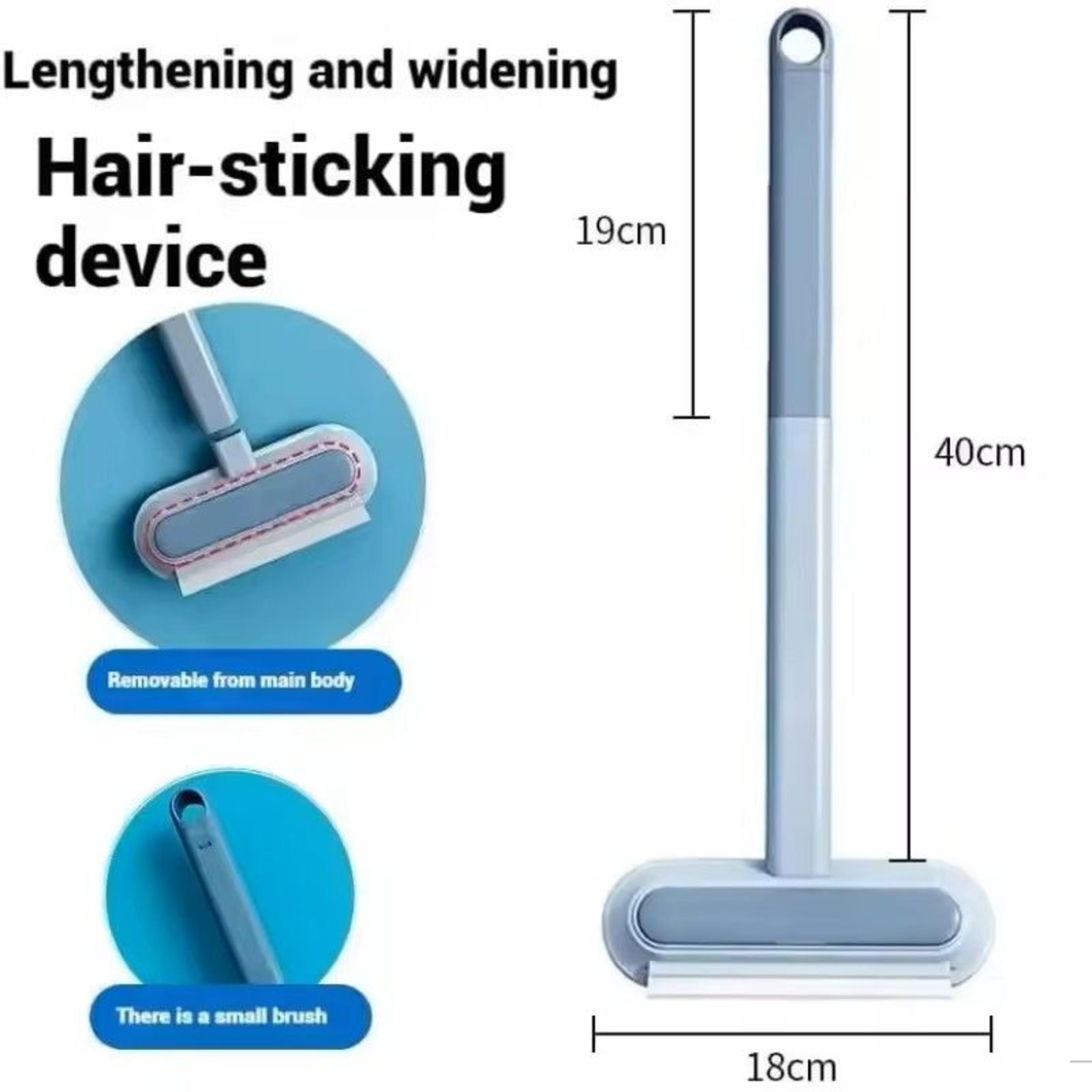 4in1 Pet Hair Remover Brush With Extendable Handle For Couch Carpet Clothes And Car 3