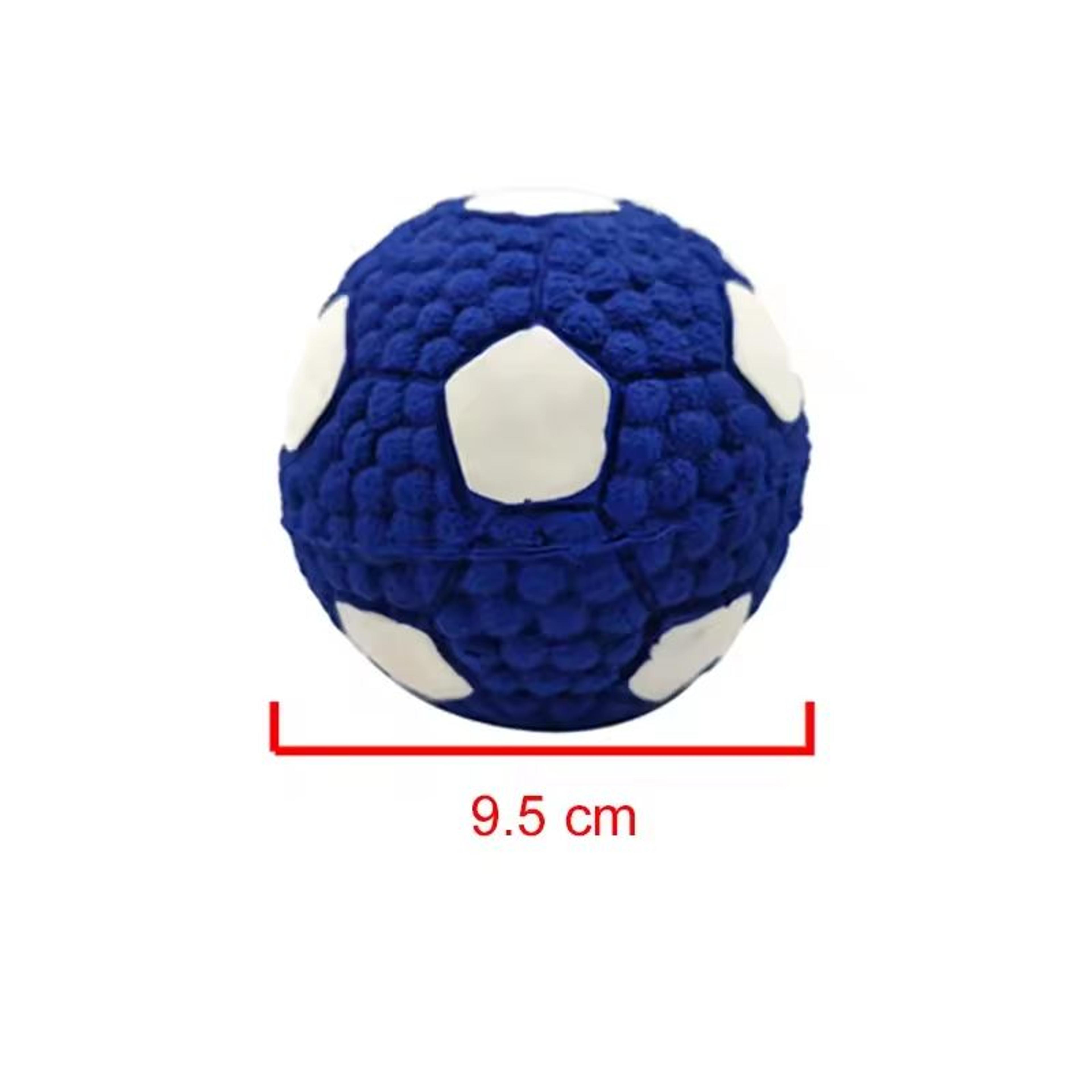 Natural Latex Squeaky Dog Ball Sports Toy For Fetch Training And Dental Chewing 8