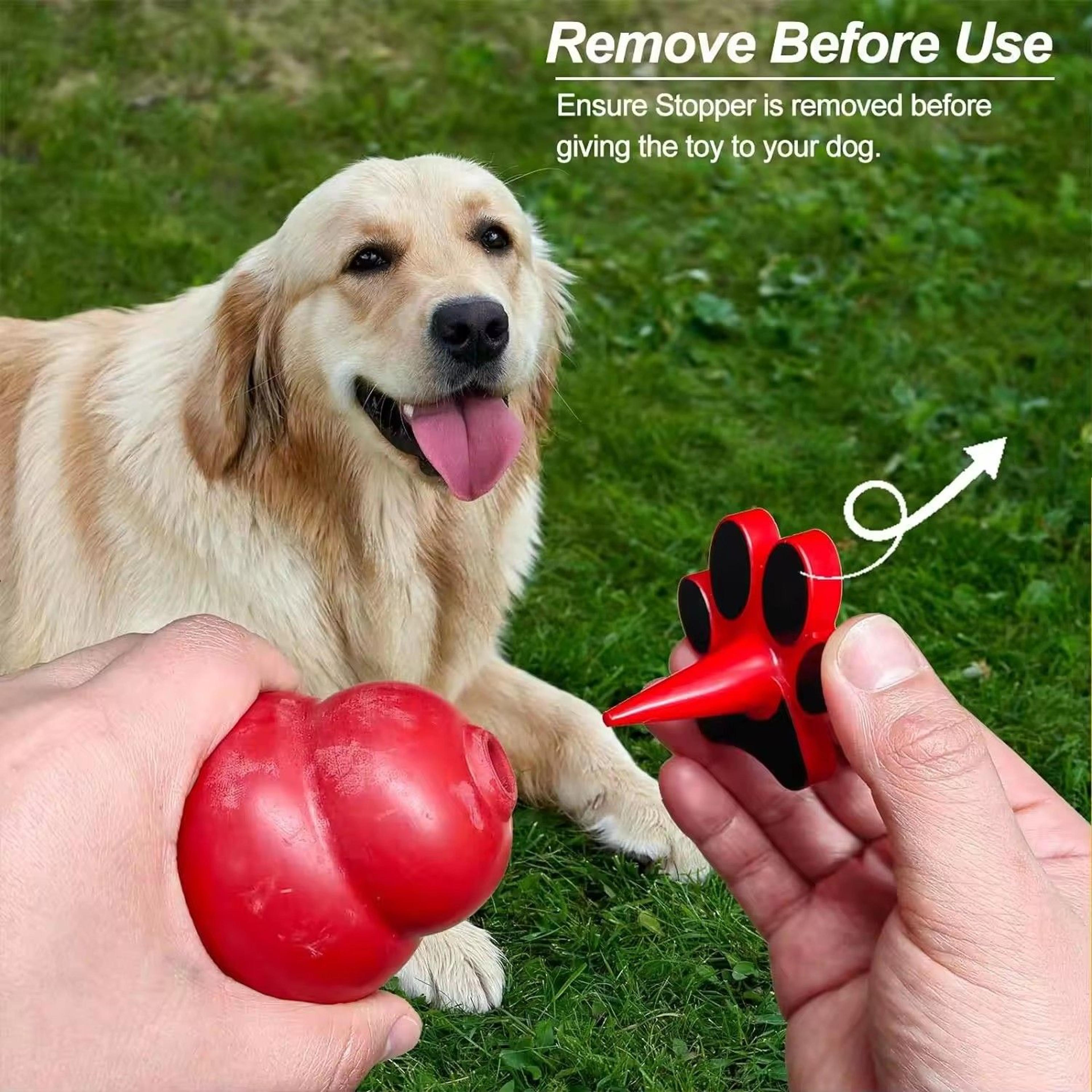 NoSpill Dog Toy Holder Plug For Classic Stuffable Toys XSXXL 3