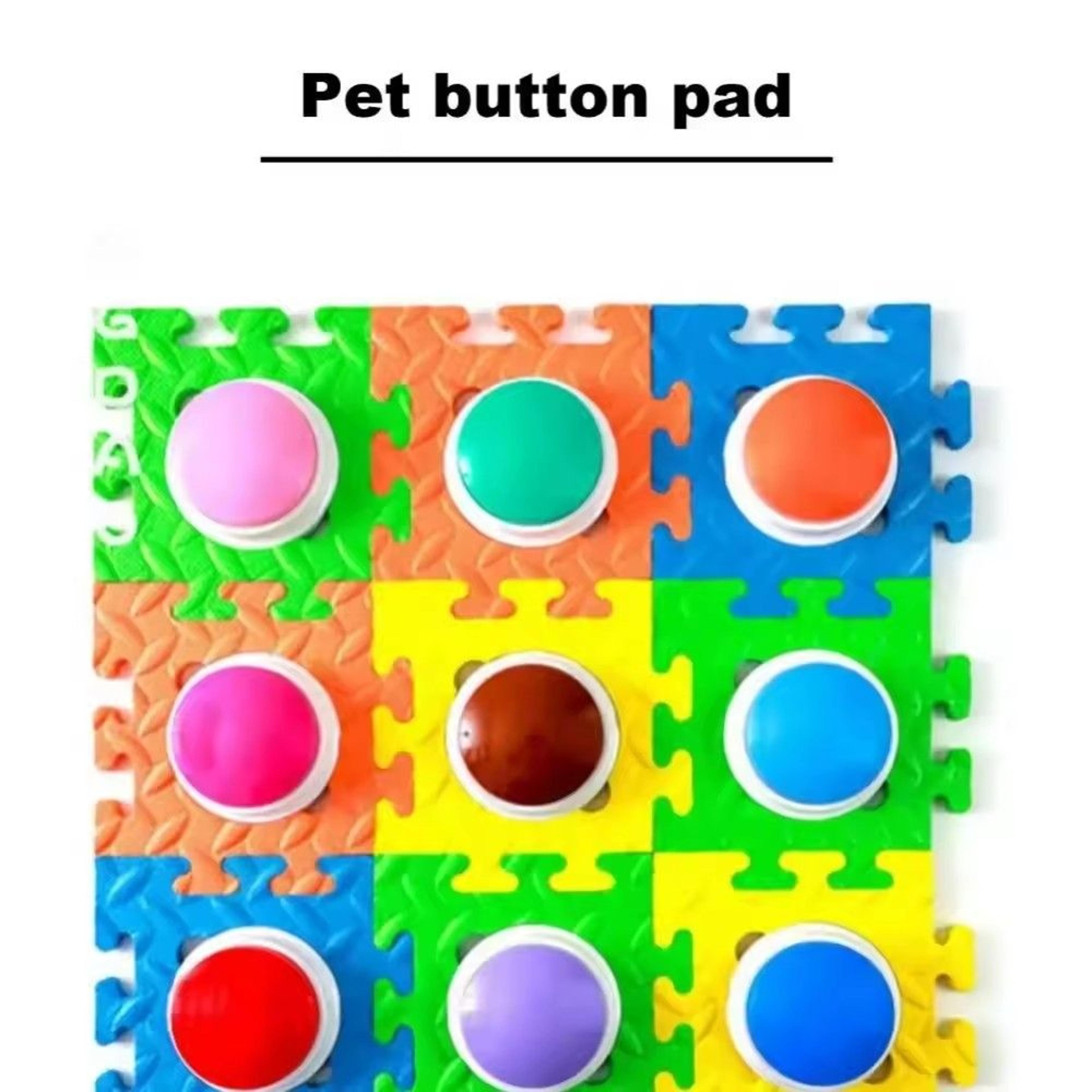 Recordable Dog Buttons Set With Stickers Pet Talking Buttons For Training  Routines 2