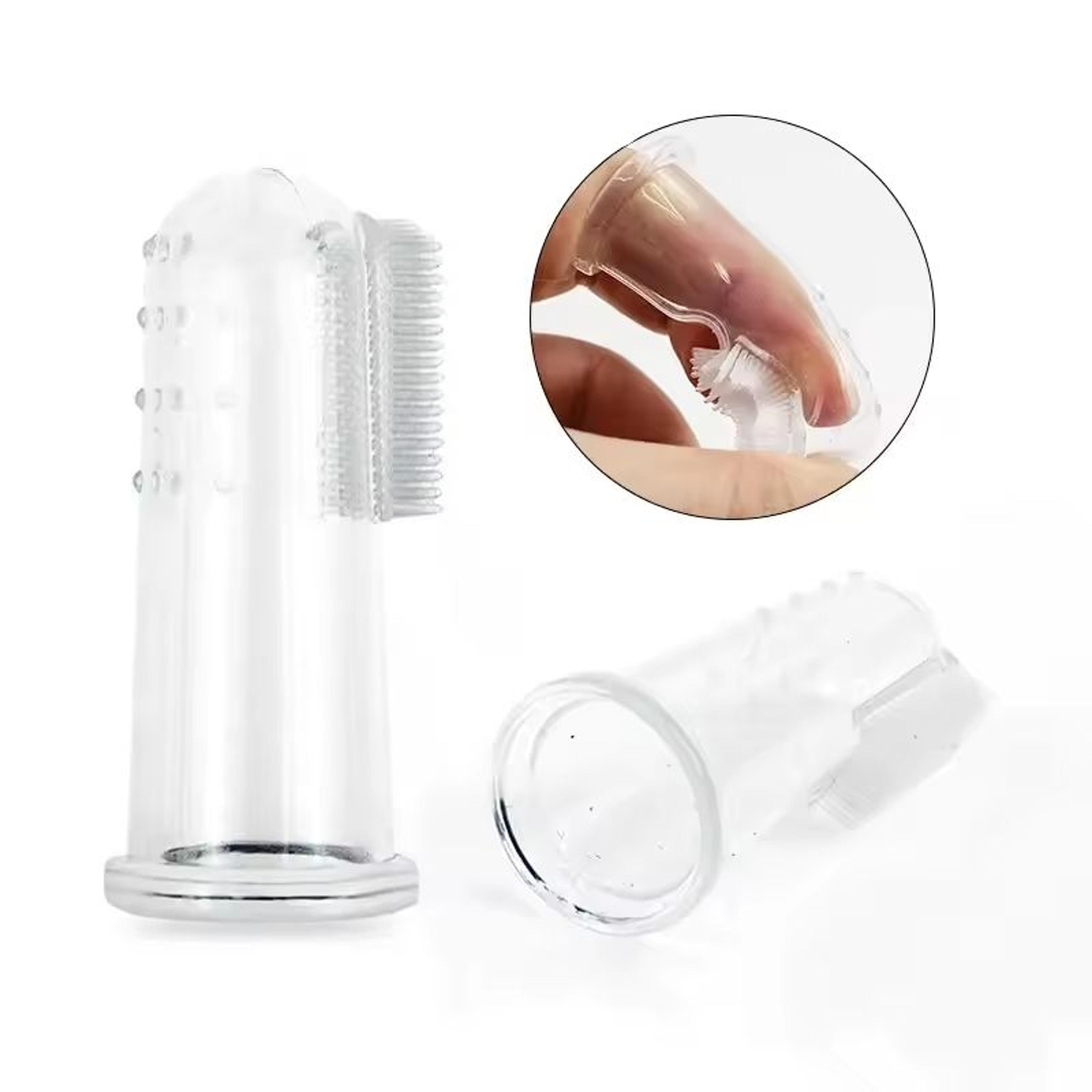 Soft Silicone Finger Toothbrush For Pets Dog Teeth Cleaning  Pet Dental Care Fingertip Brush 3