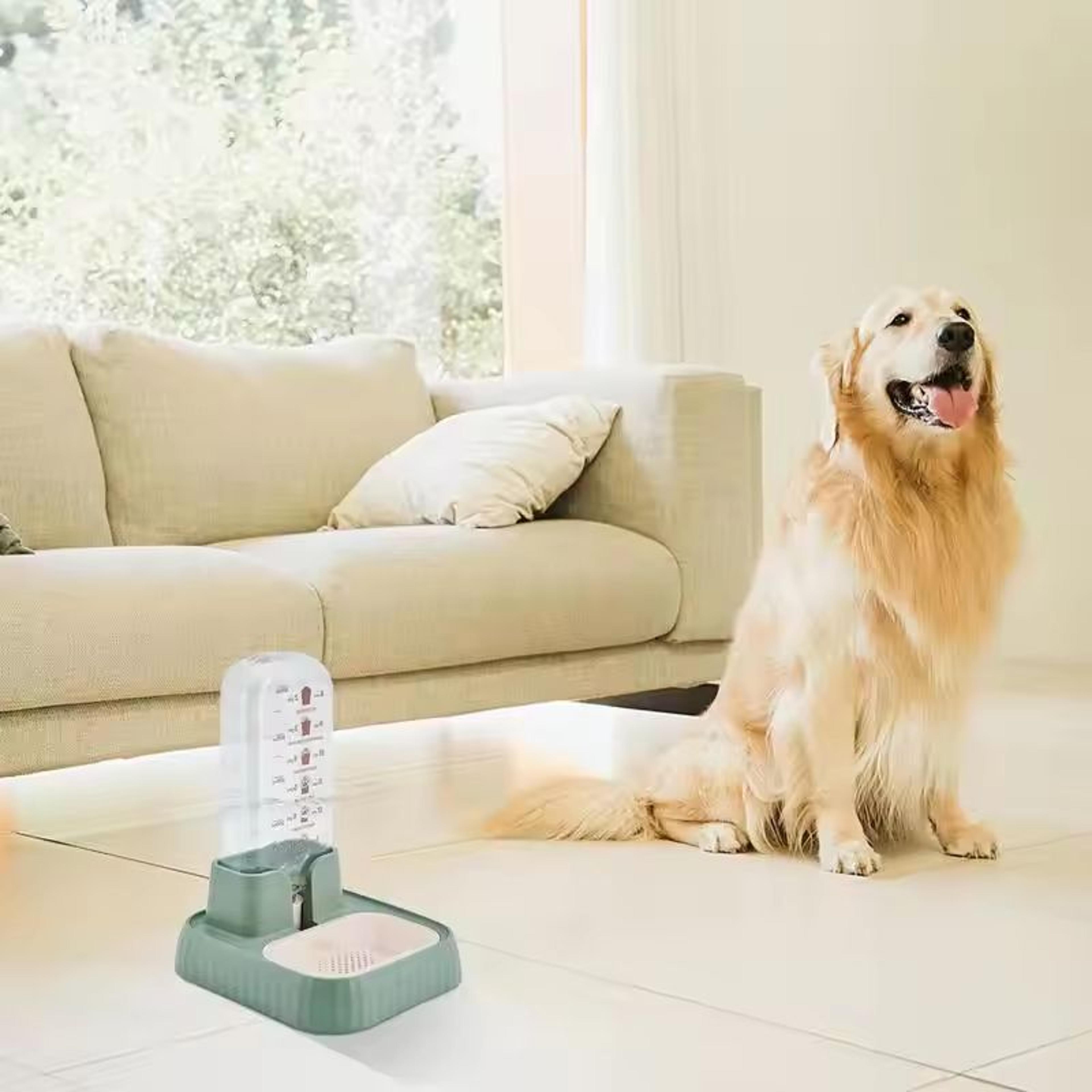 automatic cat water fountain with filter detachable cat water fountain for cats & dogs (large capacity)