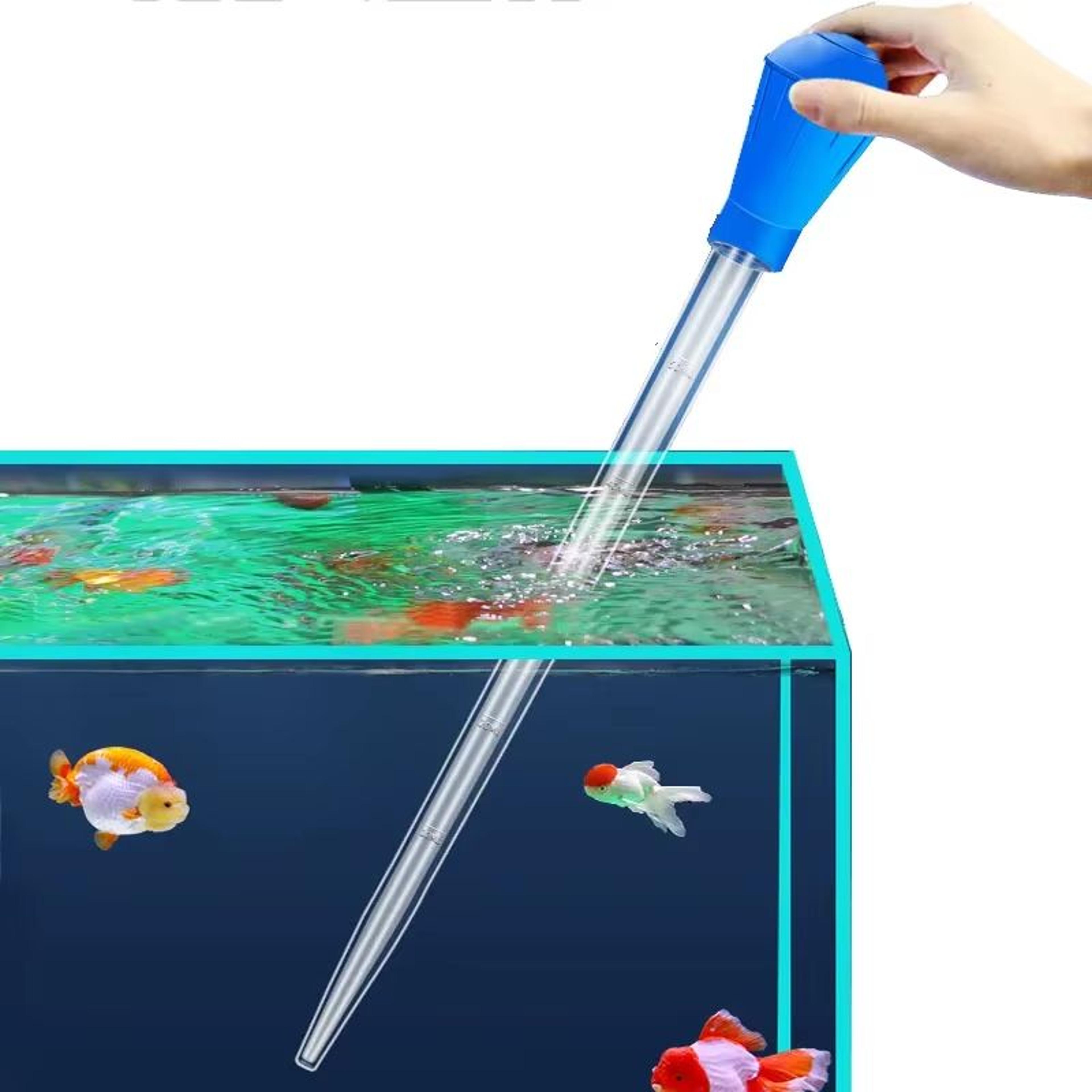 Mini Aquarium Water Changer Extension Tube Manual Aquarium Siphon For Quick SpotCleaning 6