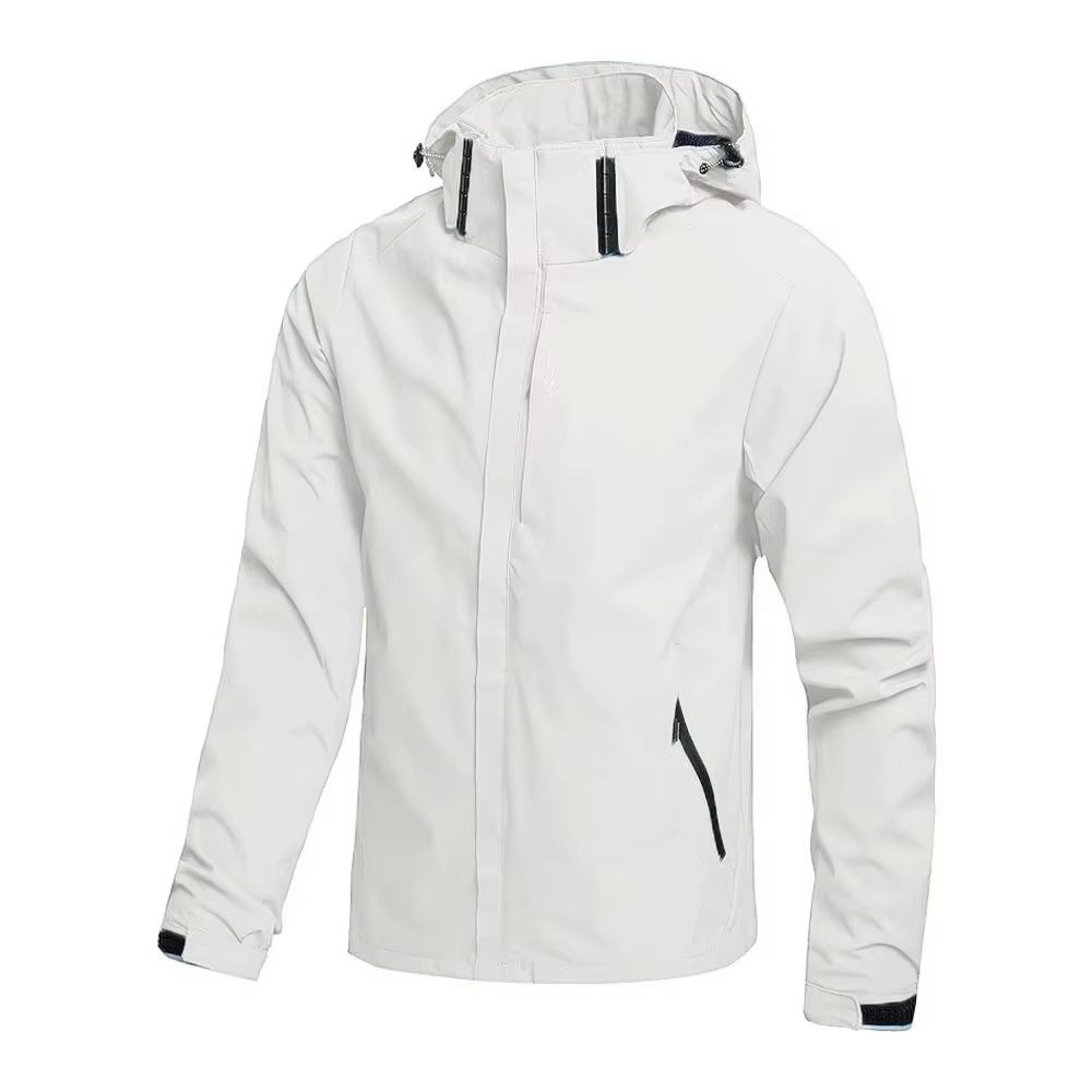 Mens Waterproof Rain Jacket Lightweight Hooded Raincoat In Plus Sizes For Hiking 8