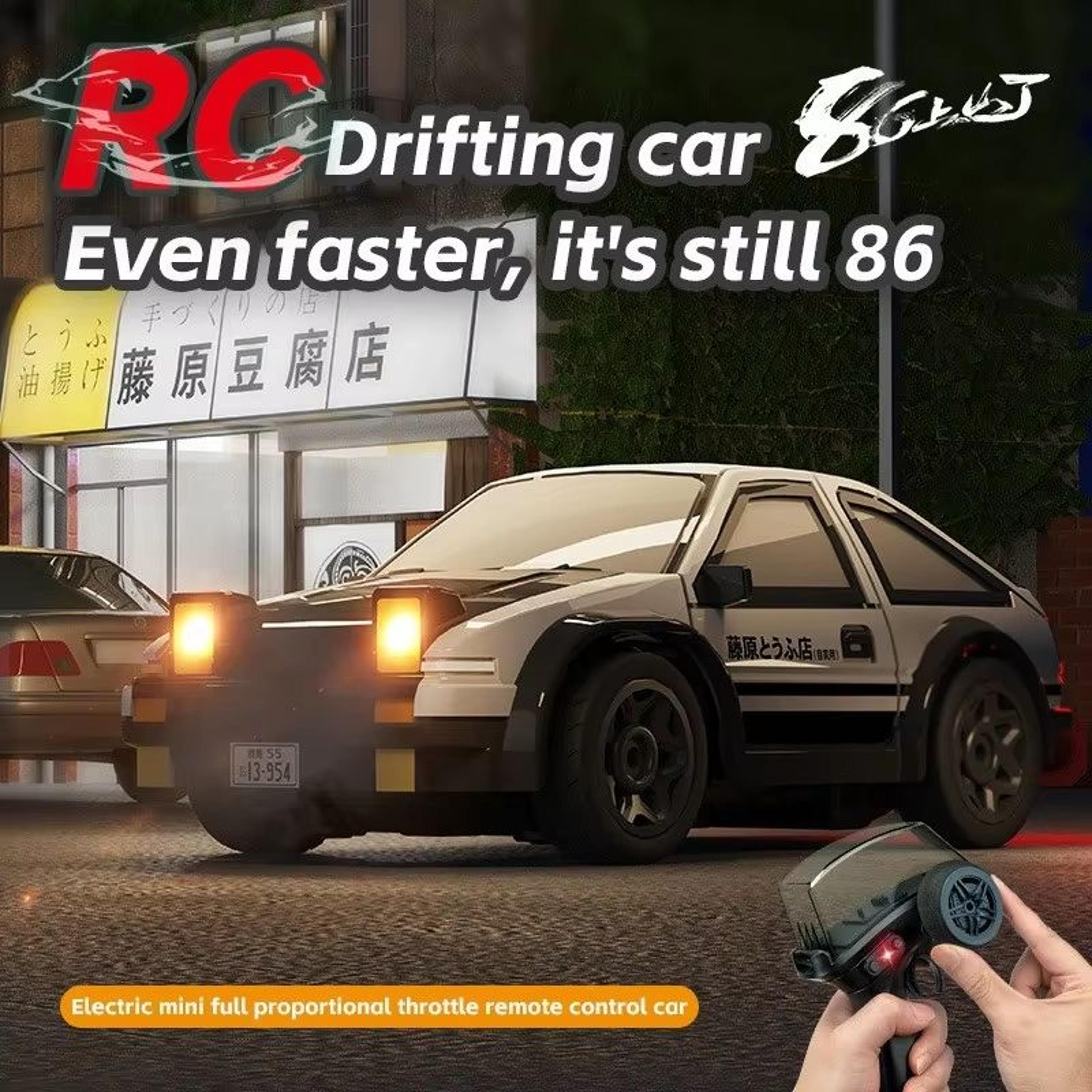 164 Desktop RC Drift Car 24GHz 4WD Mini Remote Control Racer 6