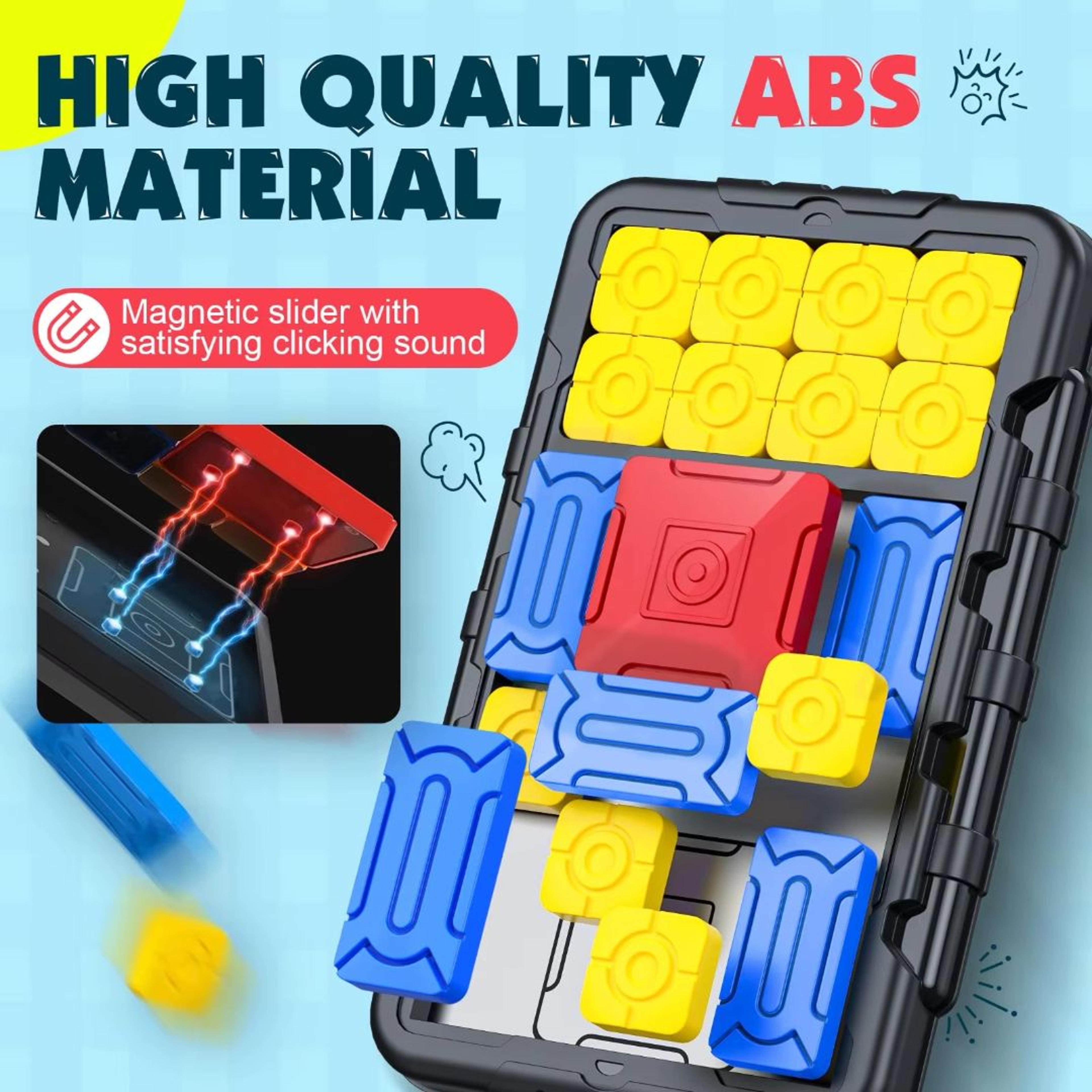 Super Slide Huarong Road Magnetic Sliding Puzzle 500 Challenge Brain Game 5