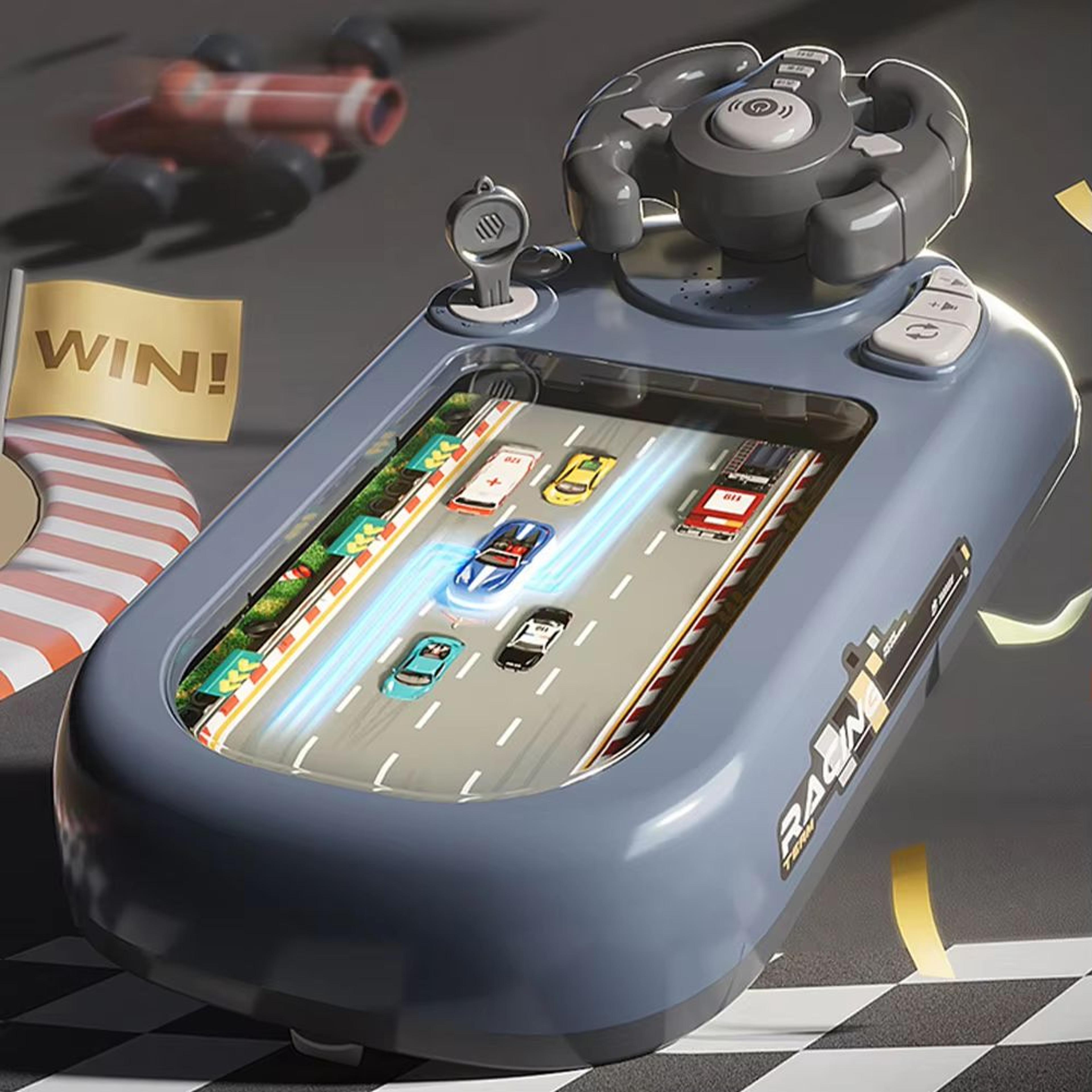 Kids Driving Simulator Toy Steering Wheel Racer Steering Wheel Racing Game With Sound  Lights 4