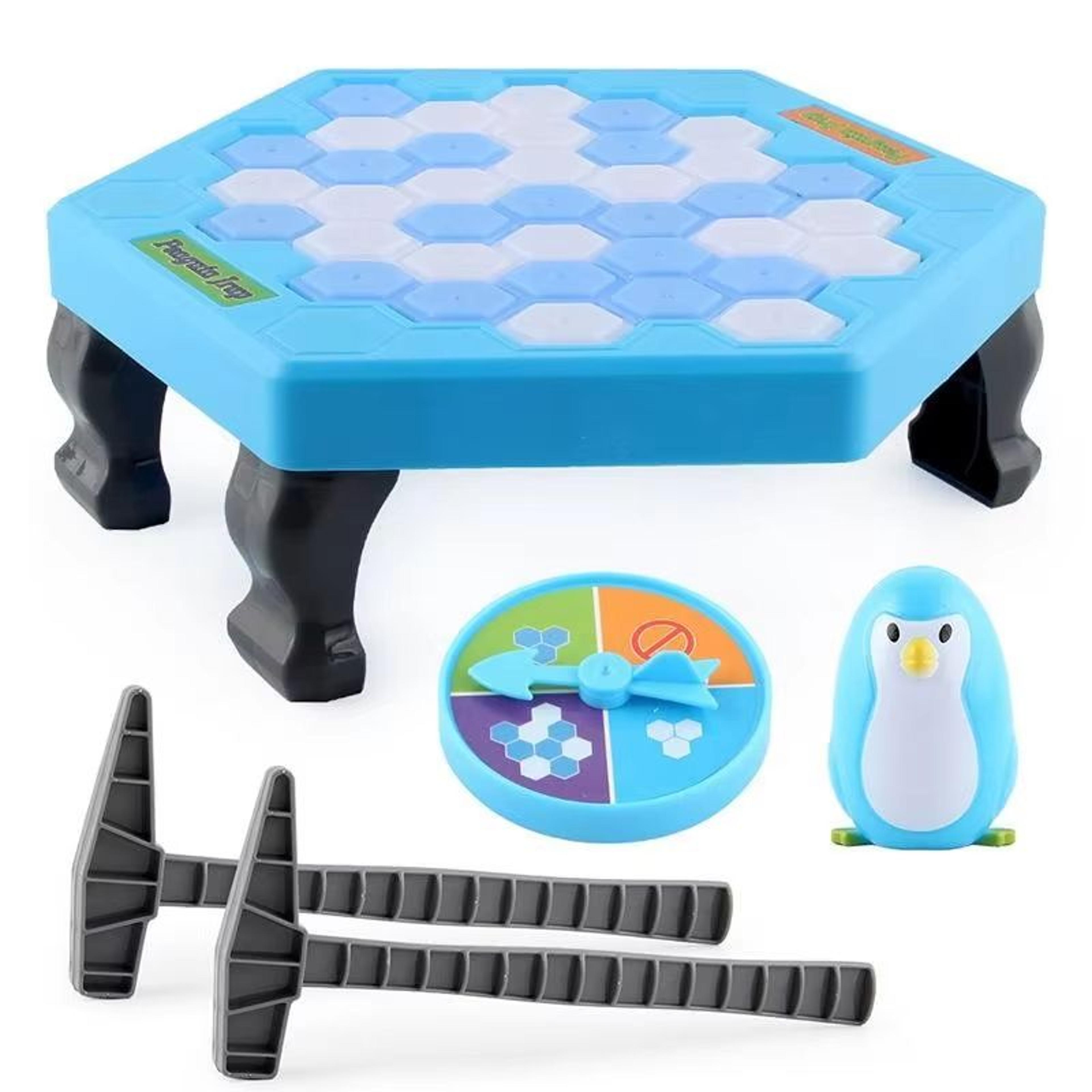 Save The Penguin Ice Break Table Game Family Puzzle Challenge With Spinner 1