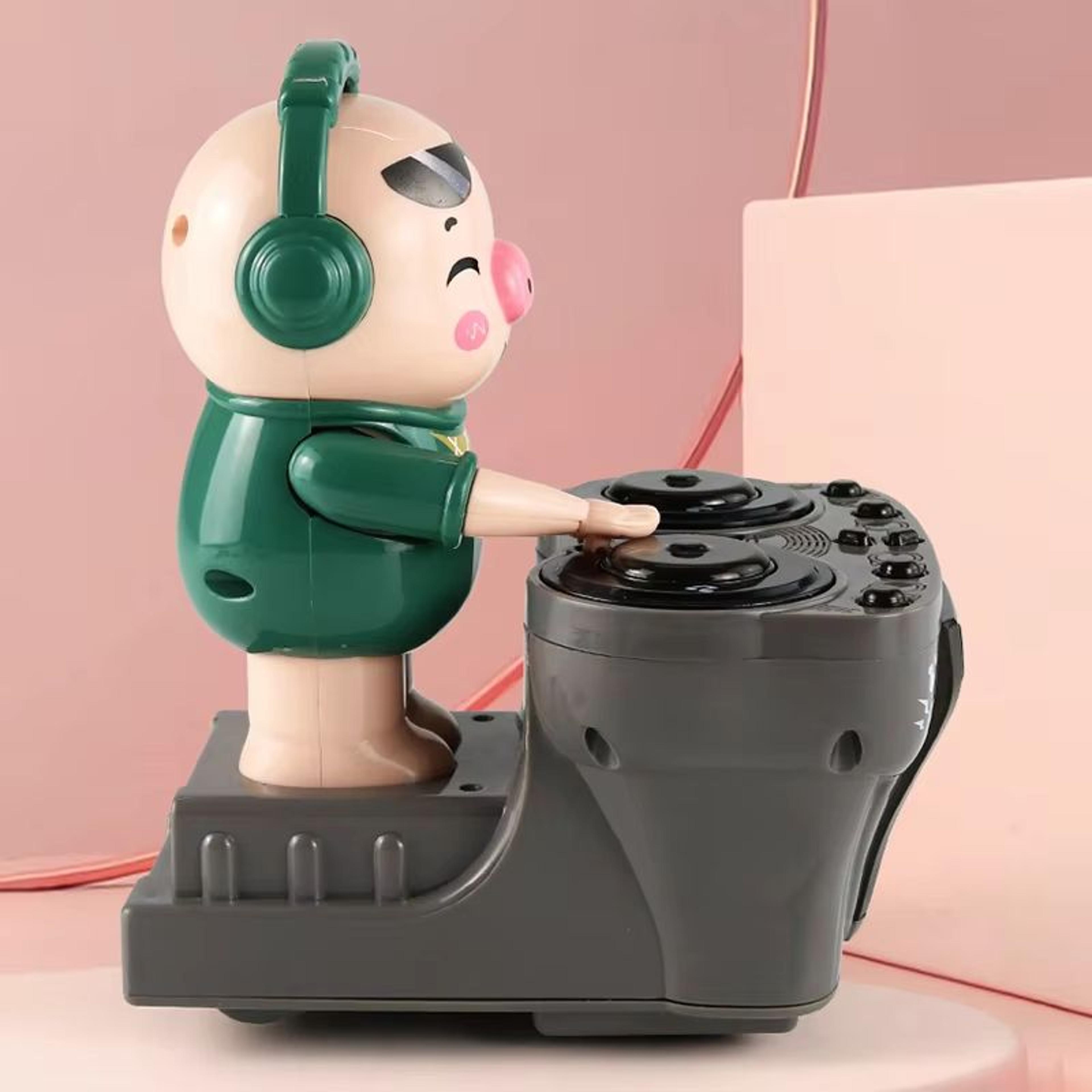 DJ Dance Party Dancing Pig Toy With Lights  Music Swinging DJ Pig Toy 1