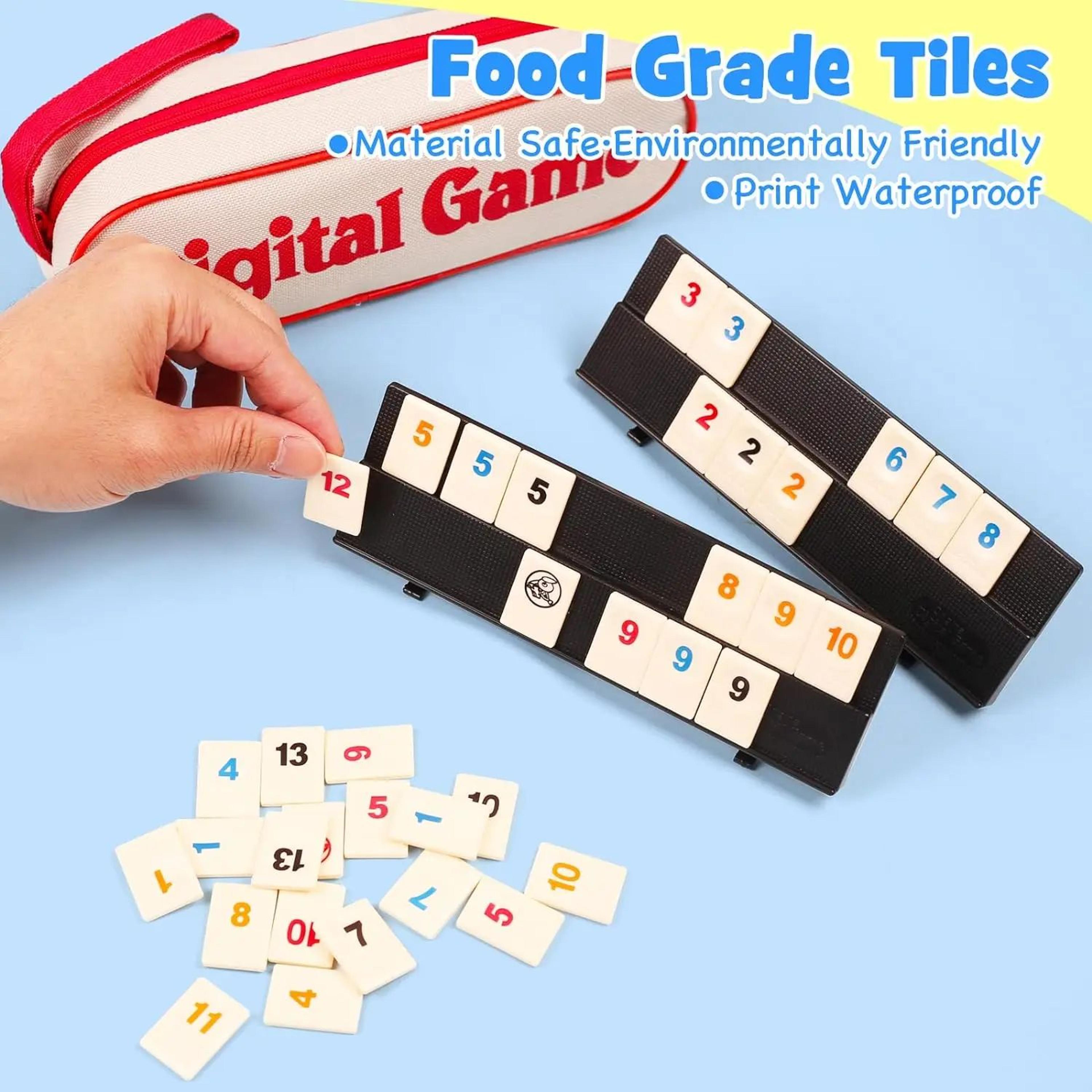 Israeli Digital Mahjong Cards Table Game  Multiplayer Strategy Party Board Game For Adults 2