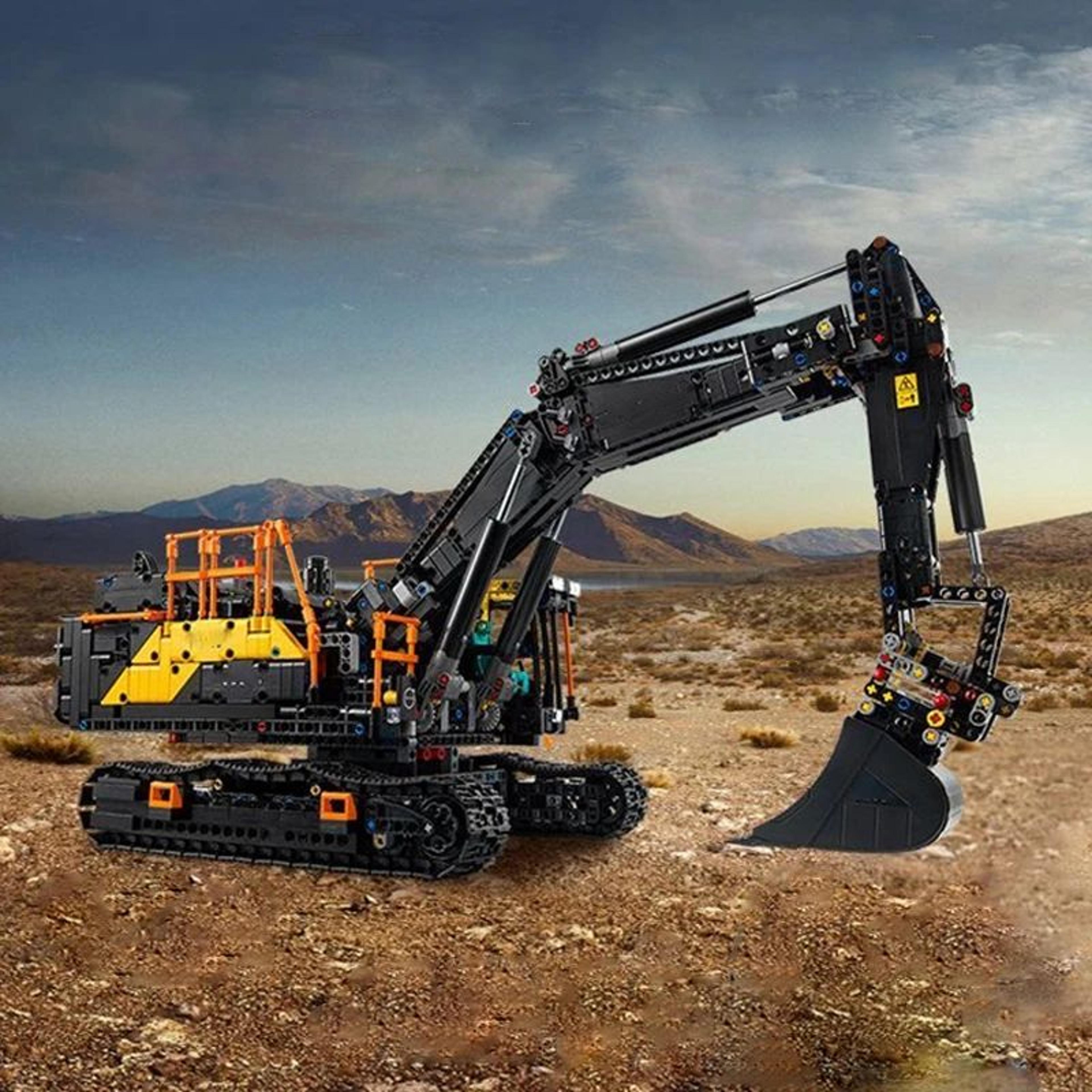 City Excavator Building Blocks Set  2359 Piece Construction Vehicle Engineering Model 0