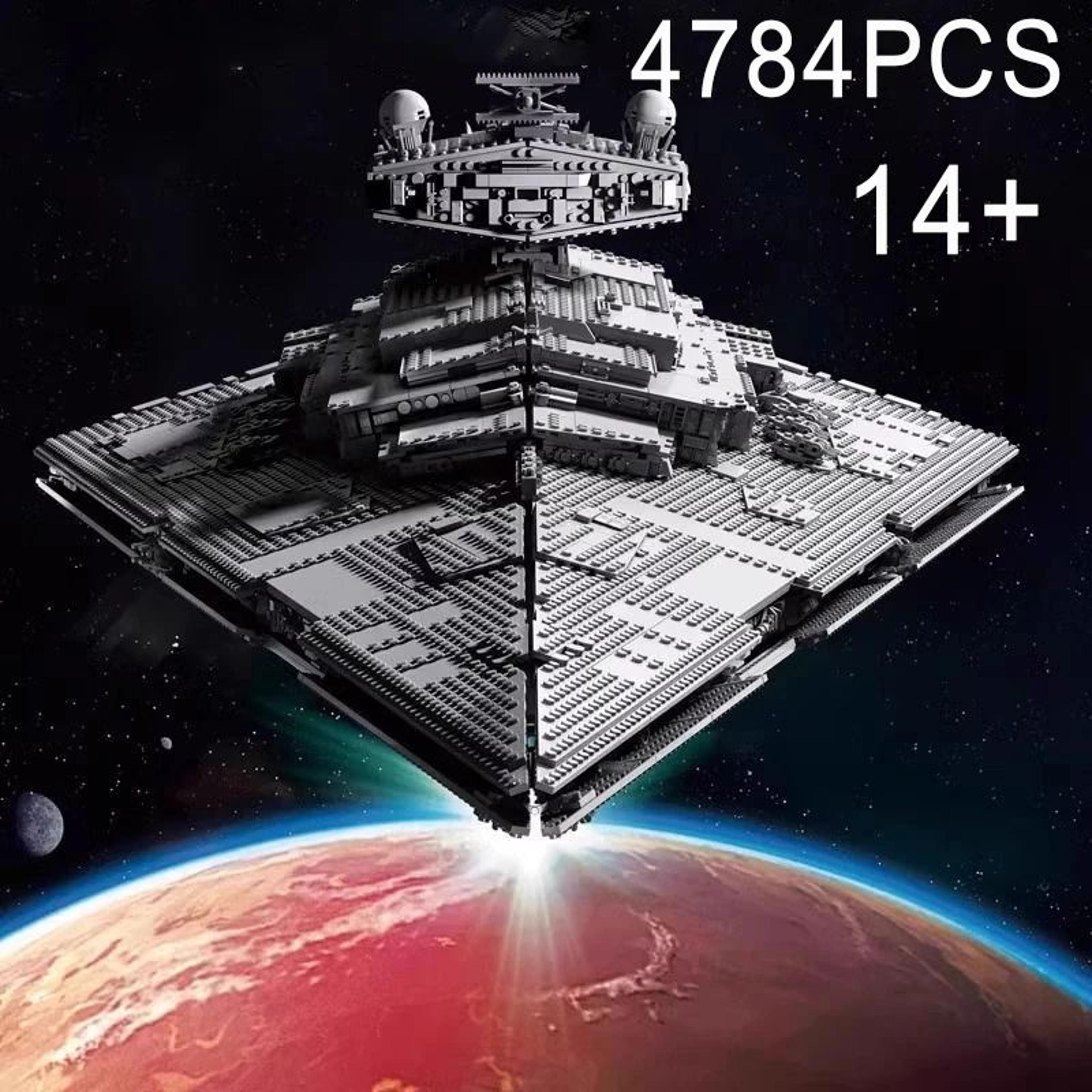 Destroyer Of Empires Ultimate Spaceship Building Set  4784 Piece SciFi Display Model For Adults 1