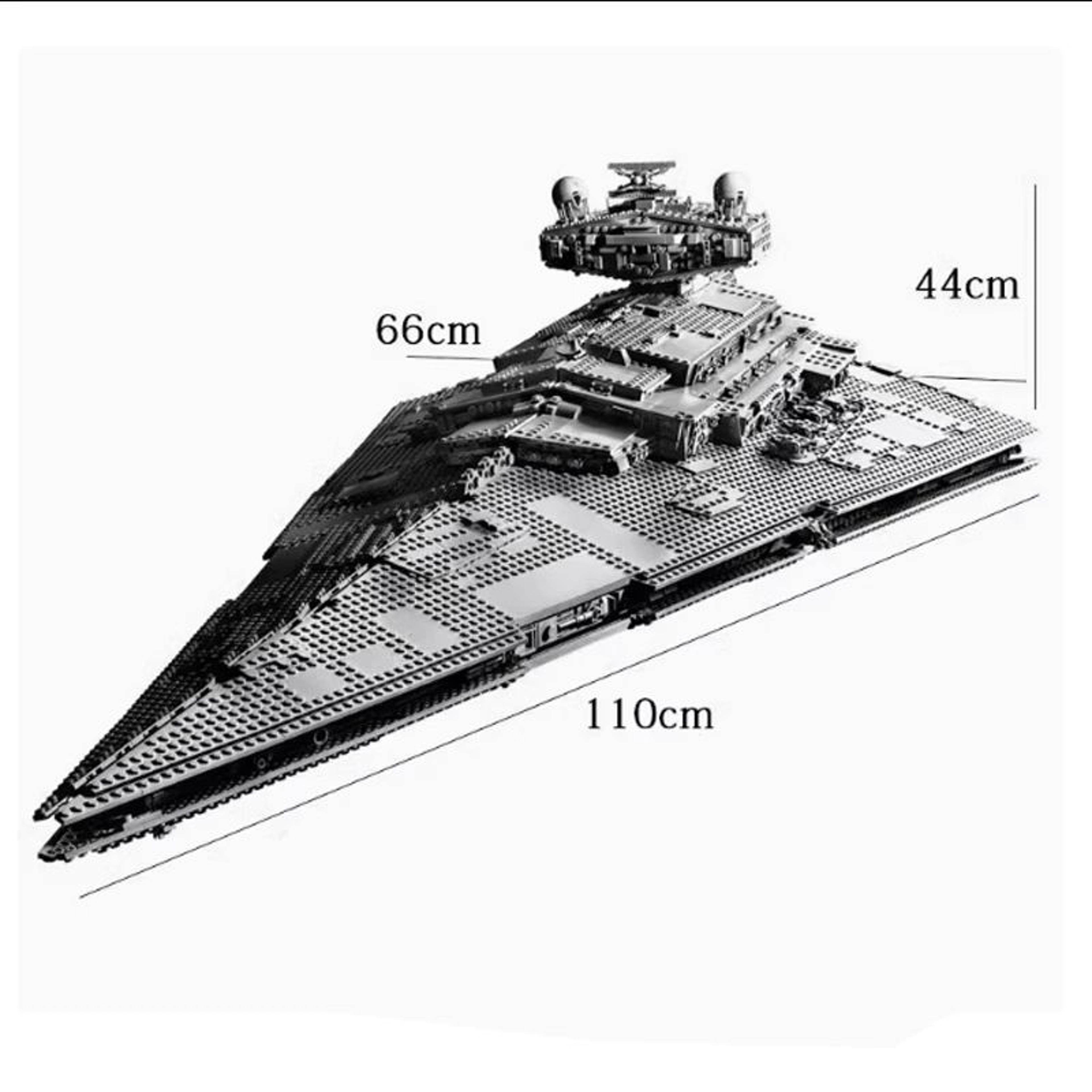 Destroyer Of Empires Ultimate Spaceship Building Set  4784 Piece SciFi Display Model For Adults 4