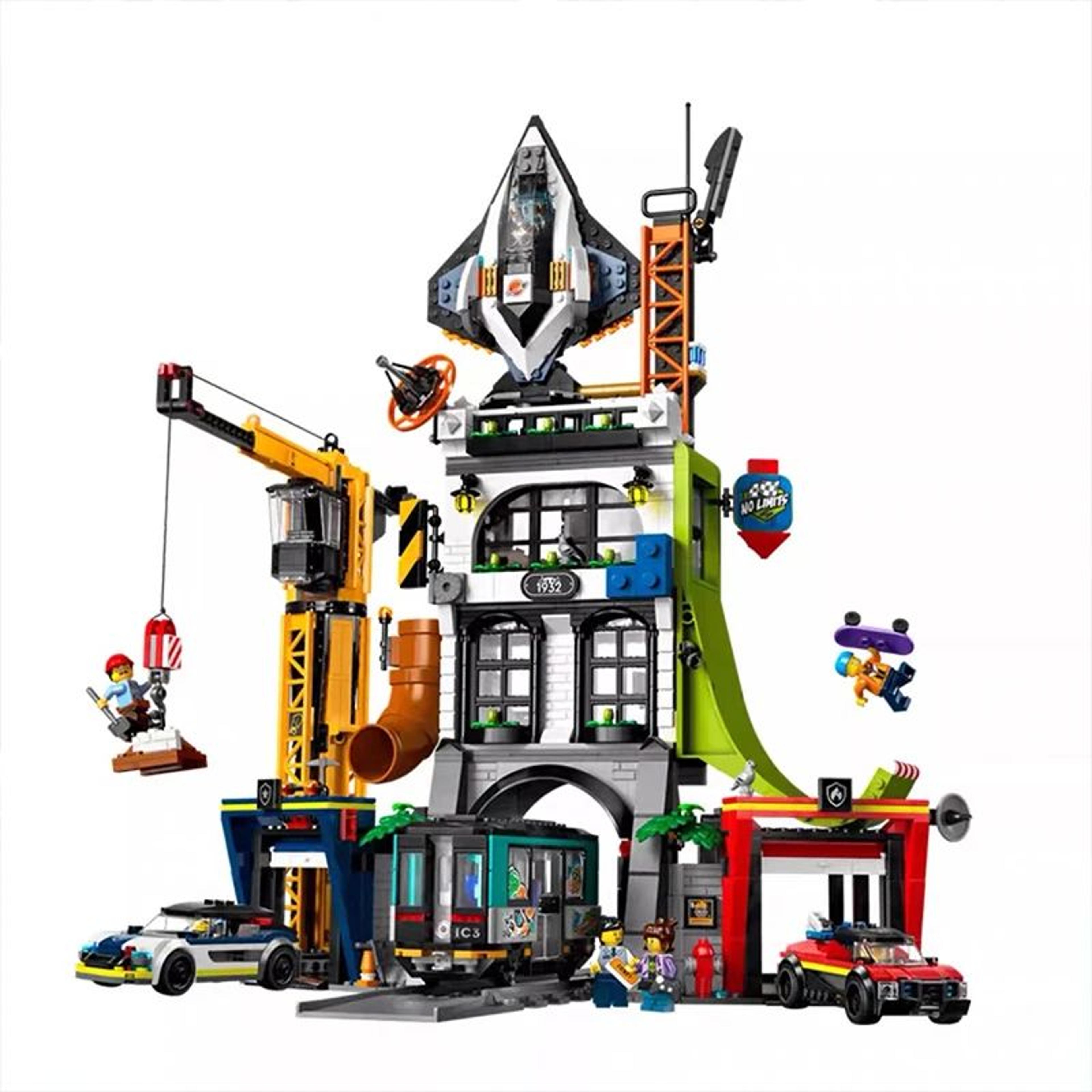 City Tower Battle Architecture Building Set  Street View Model Building Blocks For Kids  Adults 4