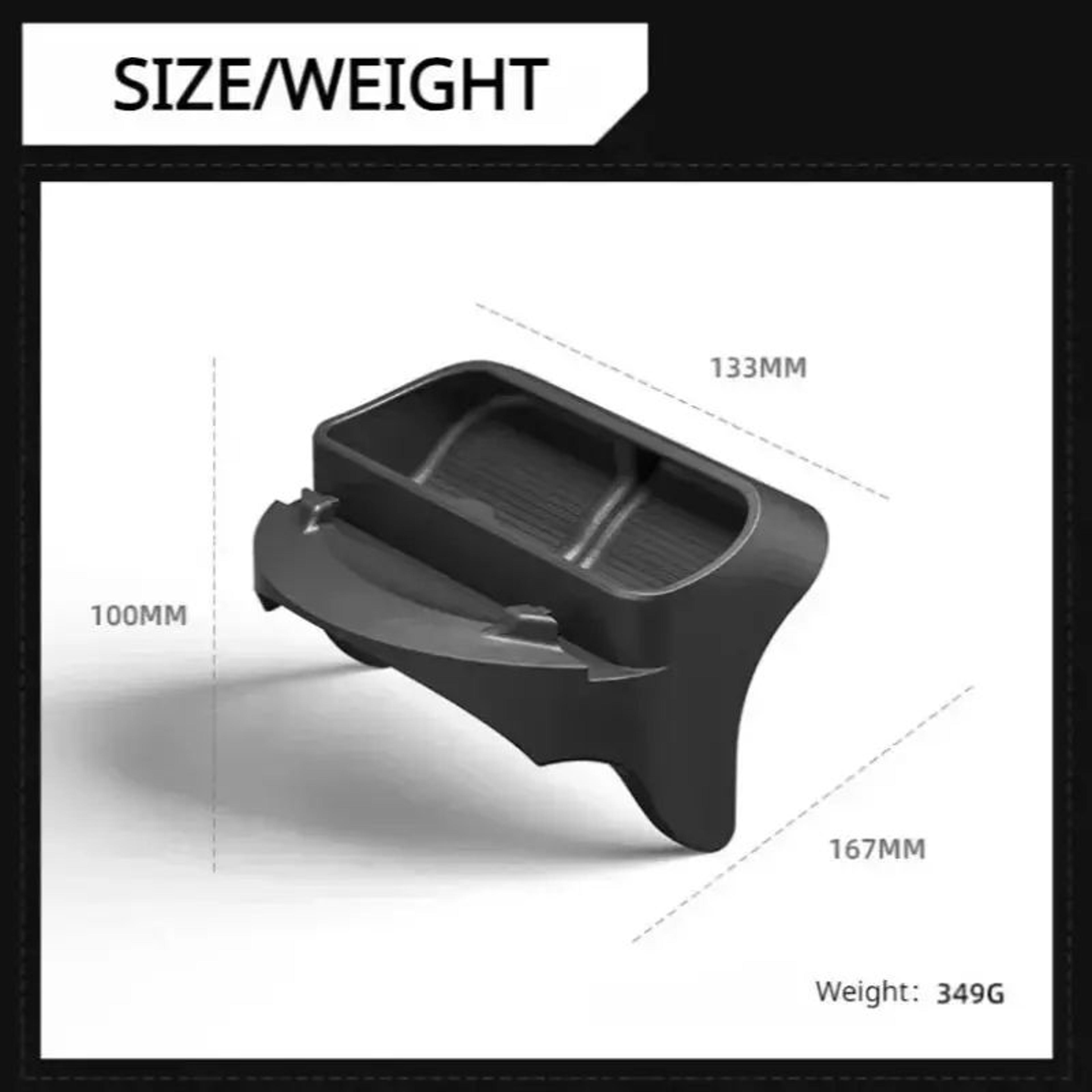 Tesla Steering Wheel Storage Organizer For Model Y Juniper 2025  Model 3 Highland  Silicone Sunglas 3