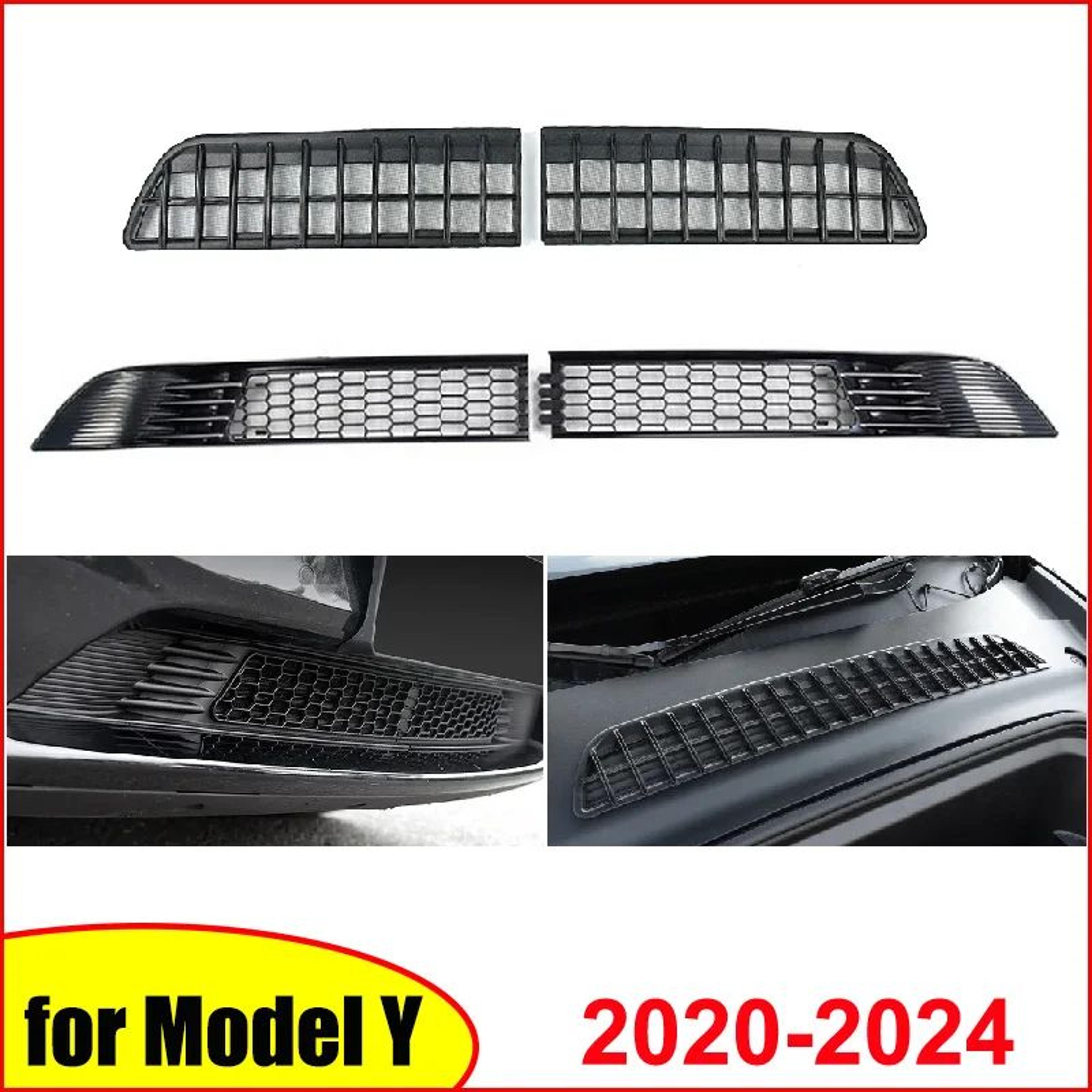 Tesla Lower Bumper InsectProof Grille Cover For Model Y 2024  Front Inlet Vent Protector Net 0