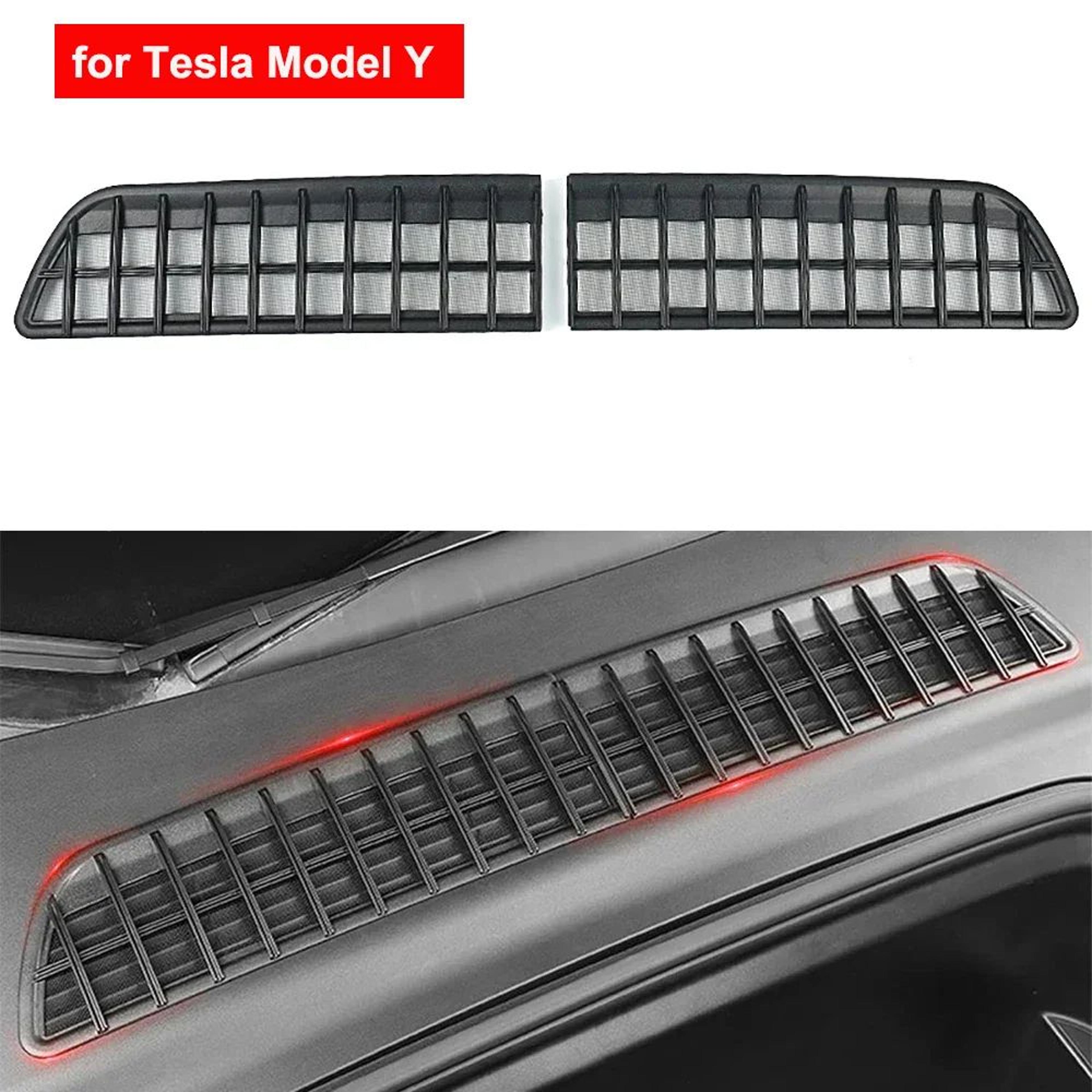 Tesla Lower Bumper InsectProof Grille Cover For Model Y 2024  Front Inlet Vent Protector Net 3