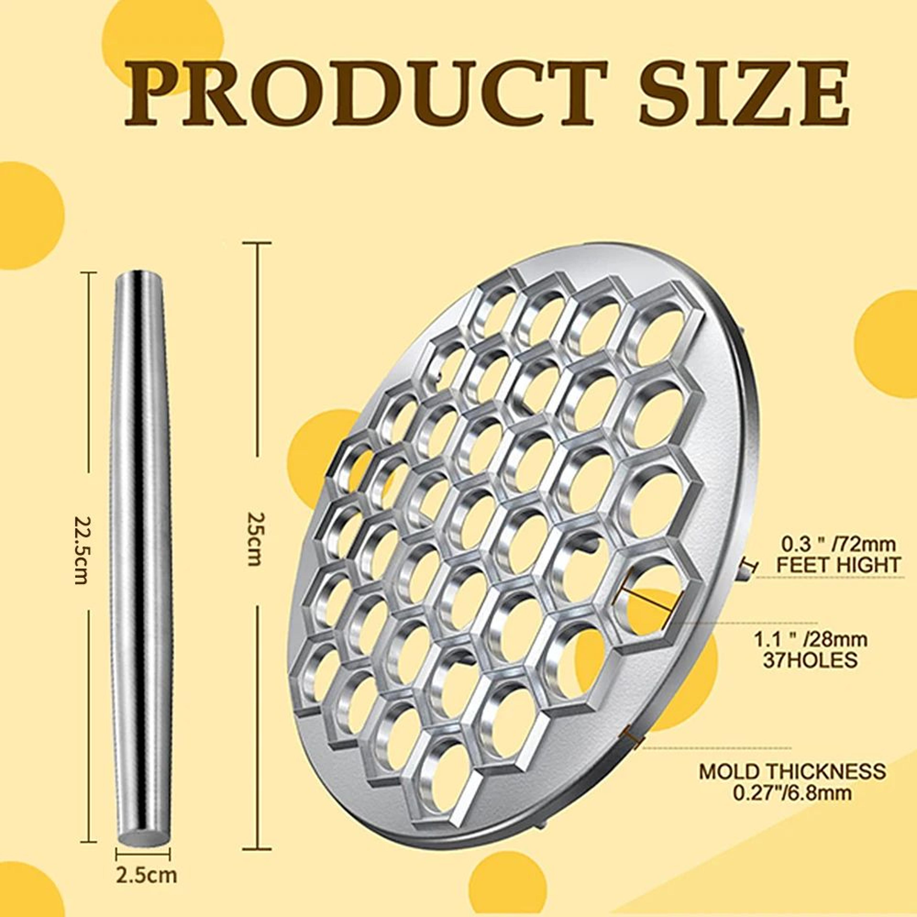 Russian Ravioli Maker Dumpling Mold  37Hole Pelmeni Mold Aluminum Dumpling Press 3