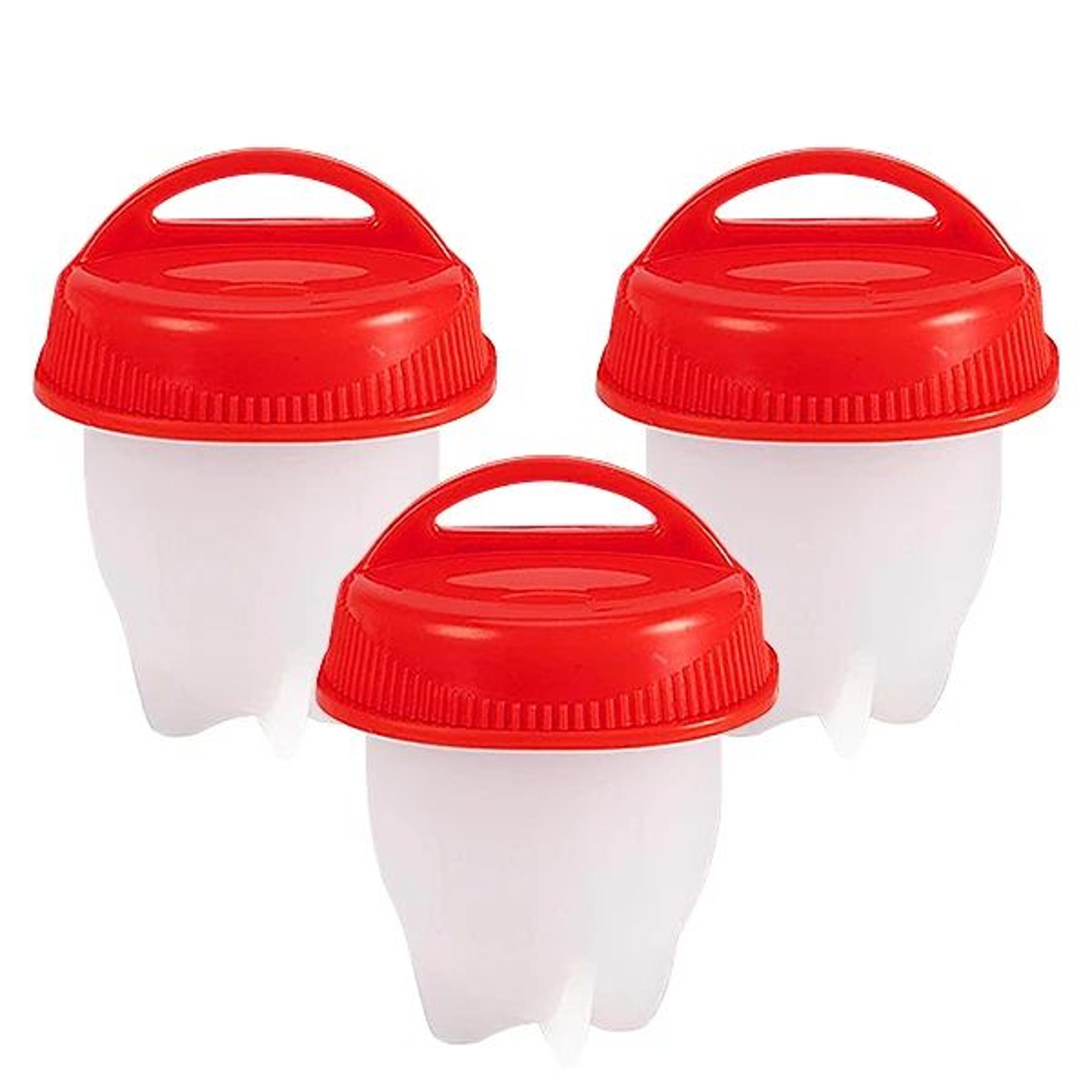 Silicone Egg Poacher Cups BPAFree  Nonstick Egg Boiler  Steamer Set 3 Or 6 Pieces 6