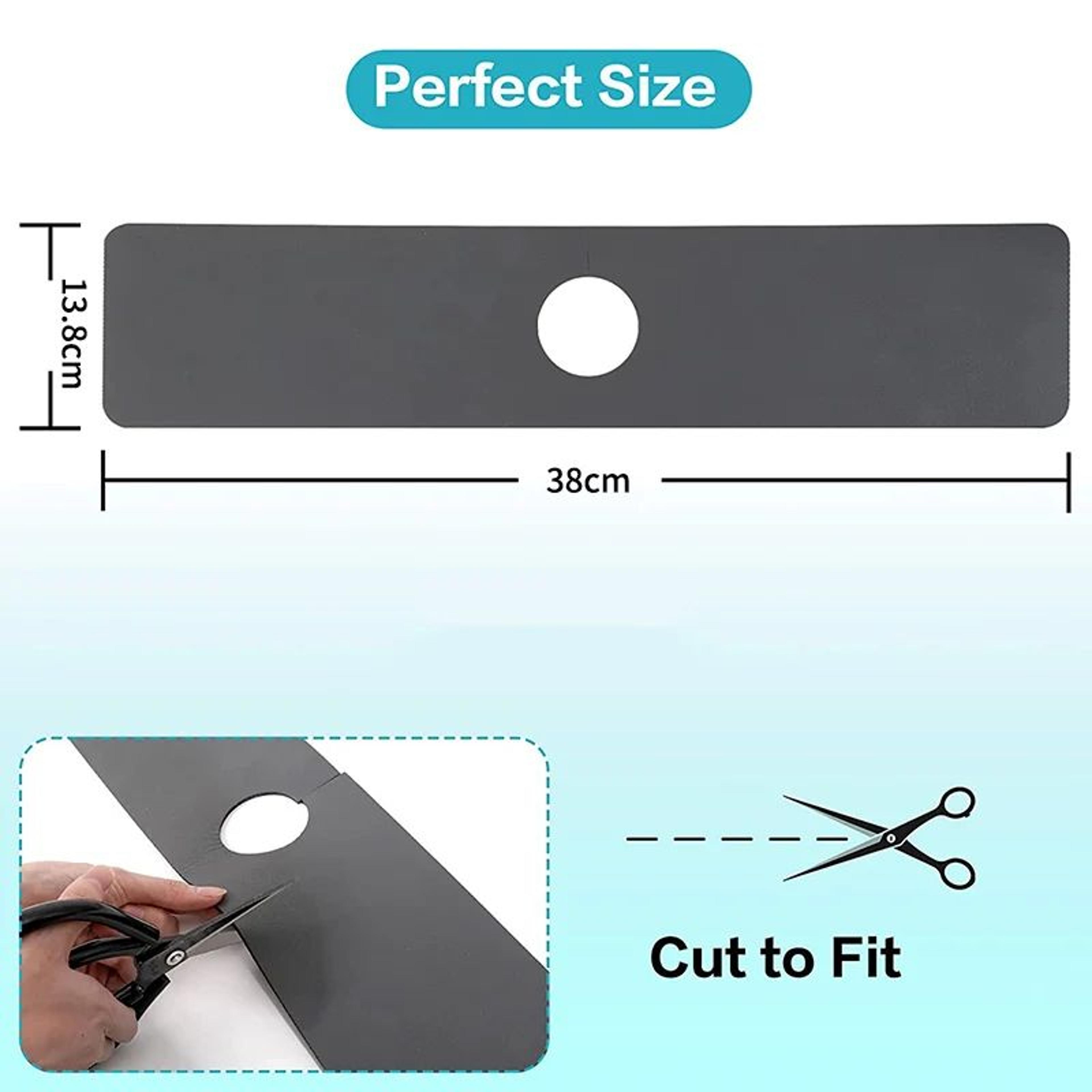 Upgraded Diatomite Sink Splash Guard  Absorbent Faucet Drip Catcher Mat For Kitchen  Bathroom 2